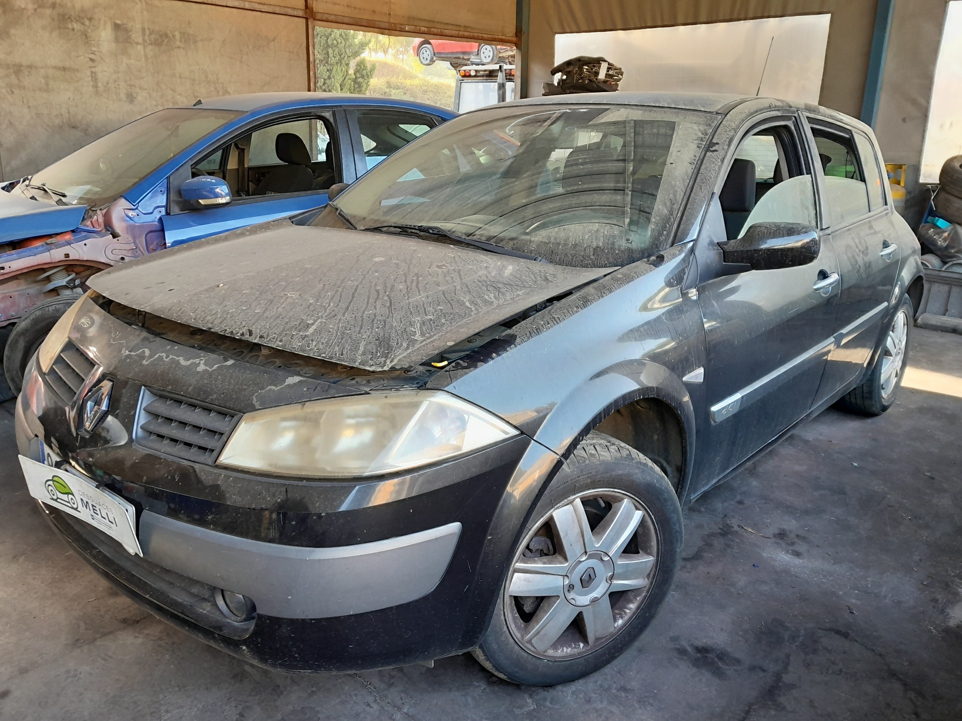 RENAULT Megane 2 generation (2002-2012) Дверь задняя левая 7751473732 20767458