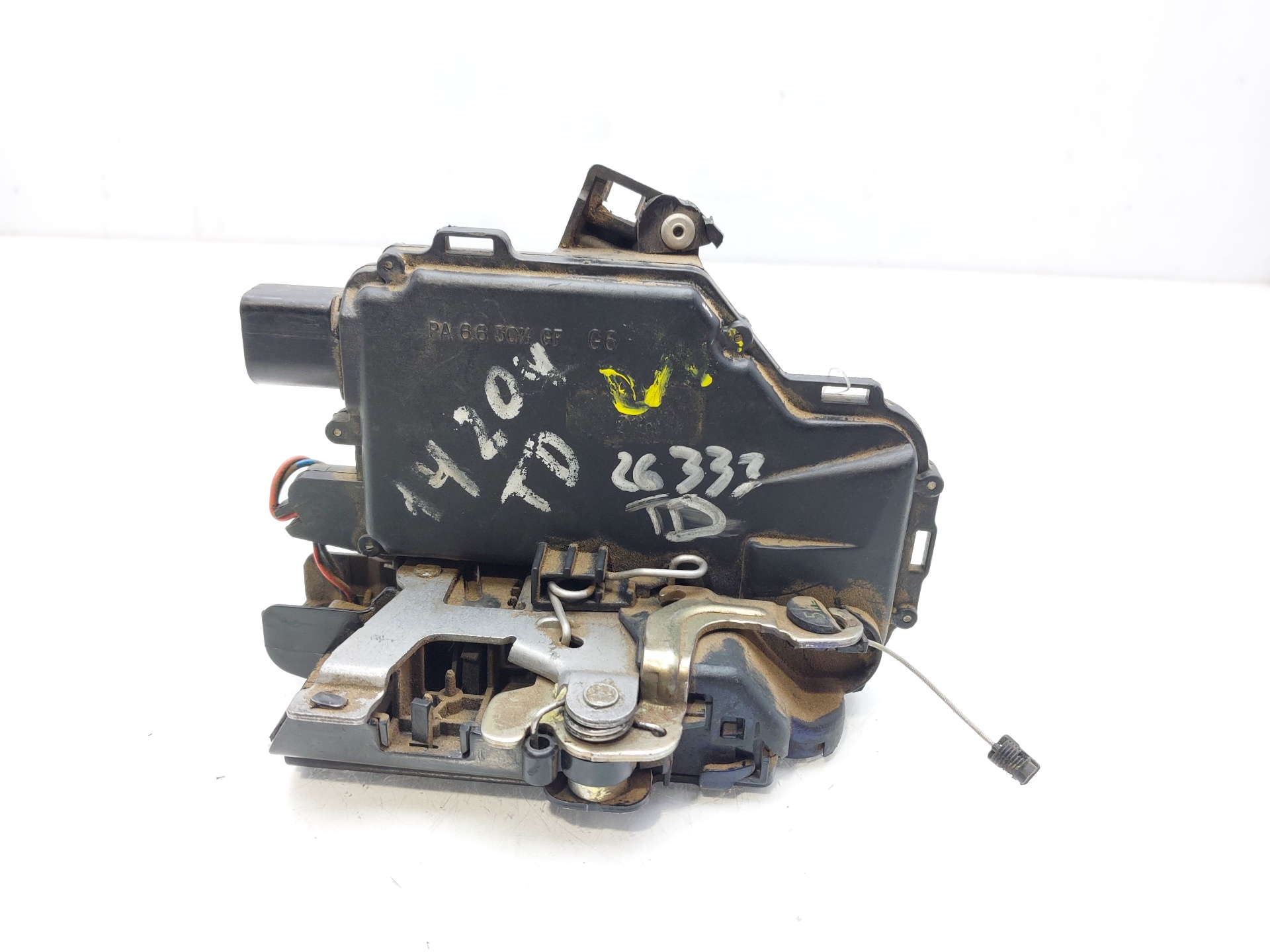 SEAT Leon 1 generation (1999-2005) Rear Right Door Lock 3B4839015M 21085381