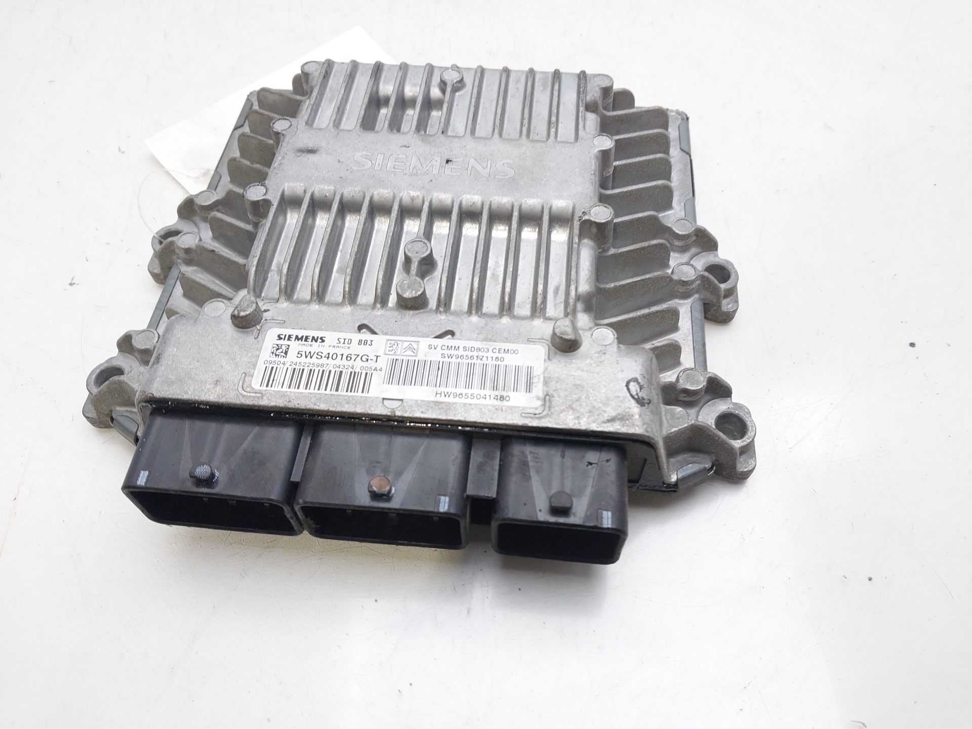 VAUXHALL 407 1 generation (2004-2010) Motora vadības bloks 9656171180 22472384