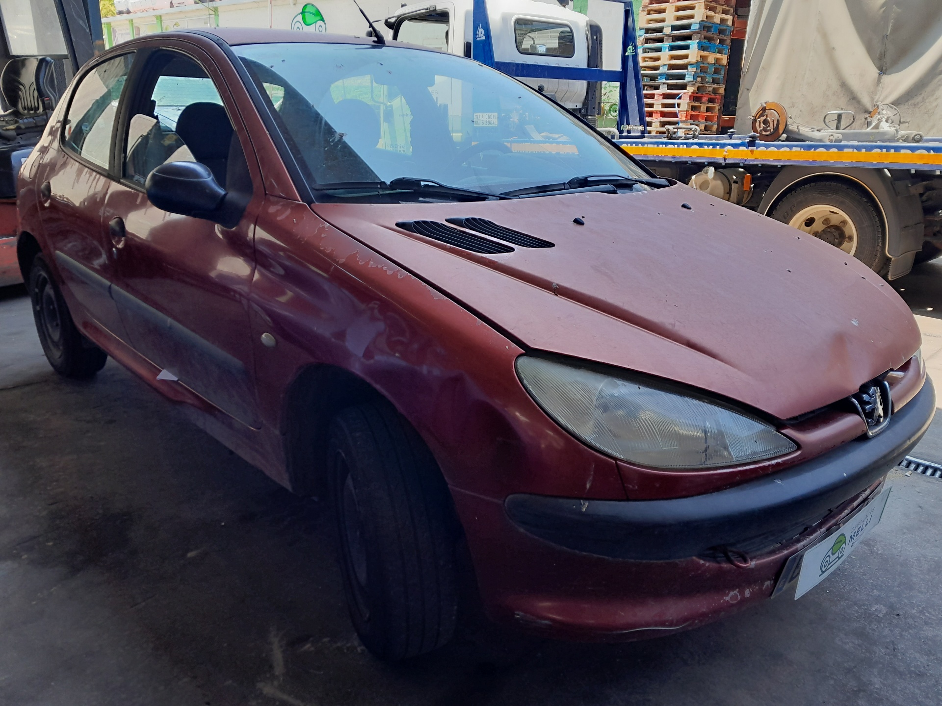 PEUGEOT 206 1 generation (1998-2009) Labās aizmugurējās durvis 9008A5 22338304