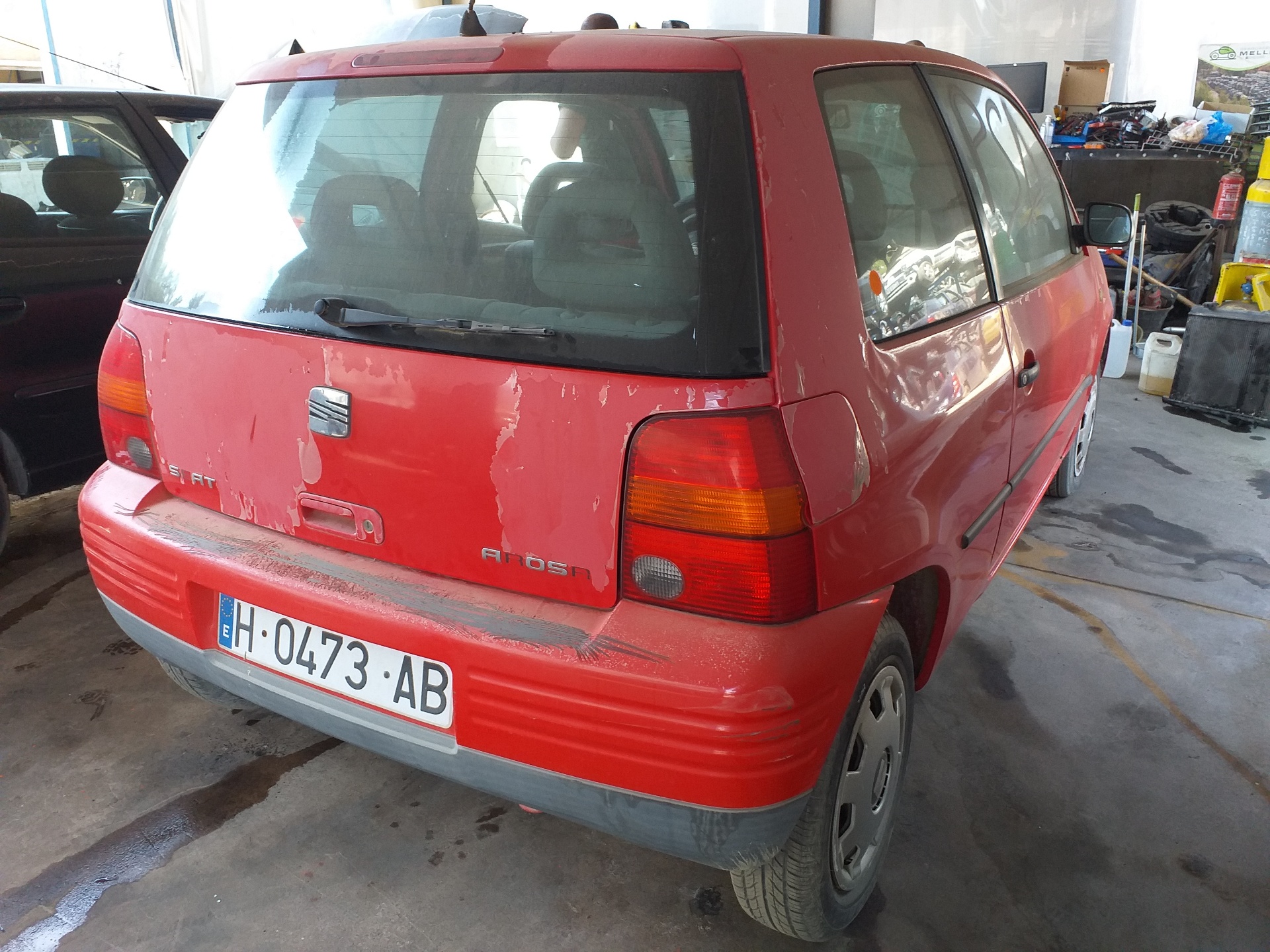 SEAT Arosa 6H (1997-2004) Μπροστινός αριστερός άξονας μετάδοσης κίνησης JZW407449EX 18726308