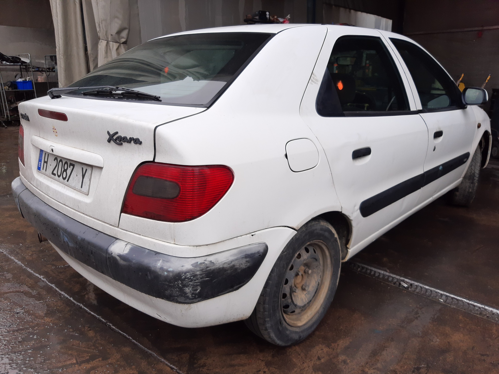 CITROËN Xsara 1 generation (1997-2004) Крыло переднее левое 7840H6 22468015