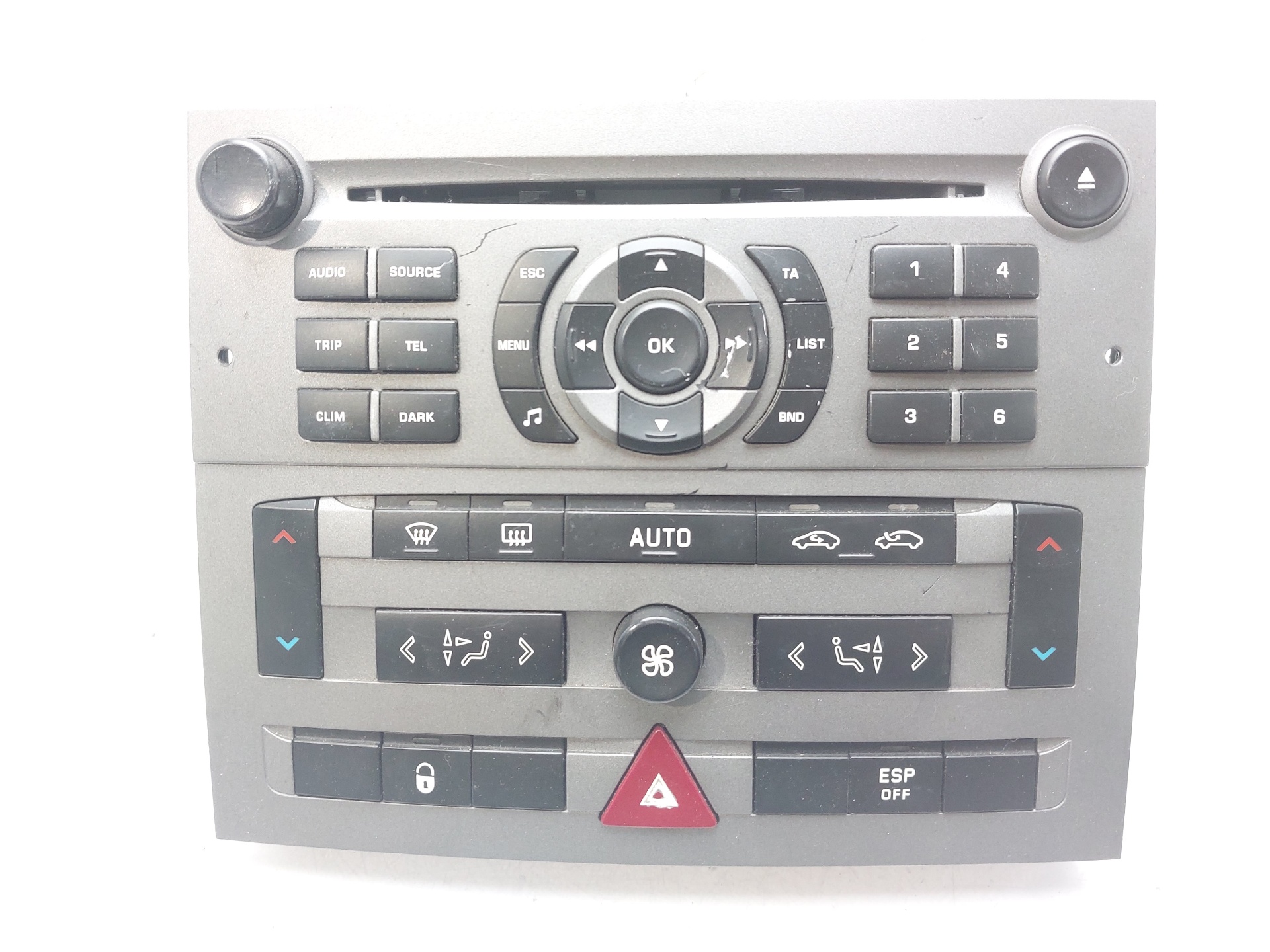 PEUGEOT 407 1 generation (2004-2010) Music Player Without GPS 7645111392 25023672
