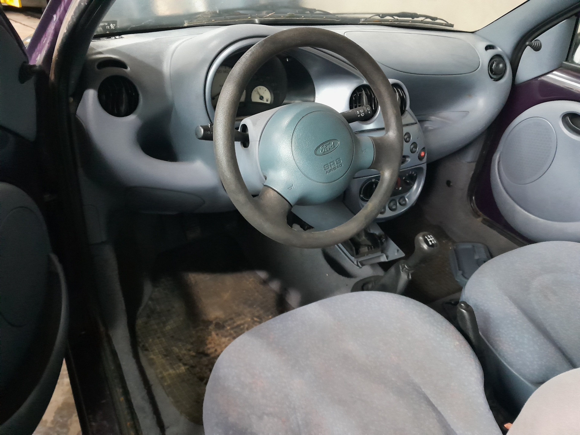 FORD Ka 1 generation (1996-2008) Зеркало передней левой двери 97KB17682ARYYD9 25195045