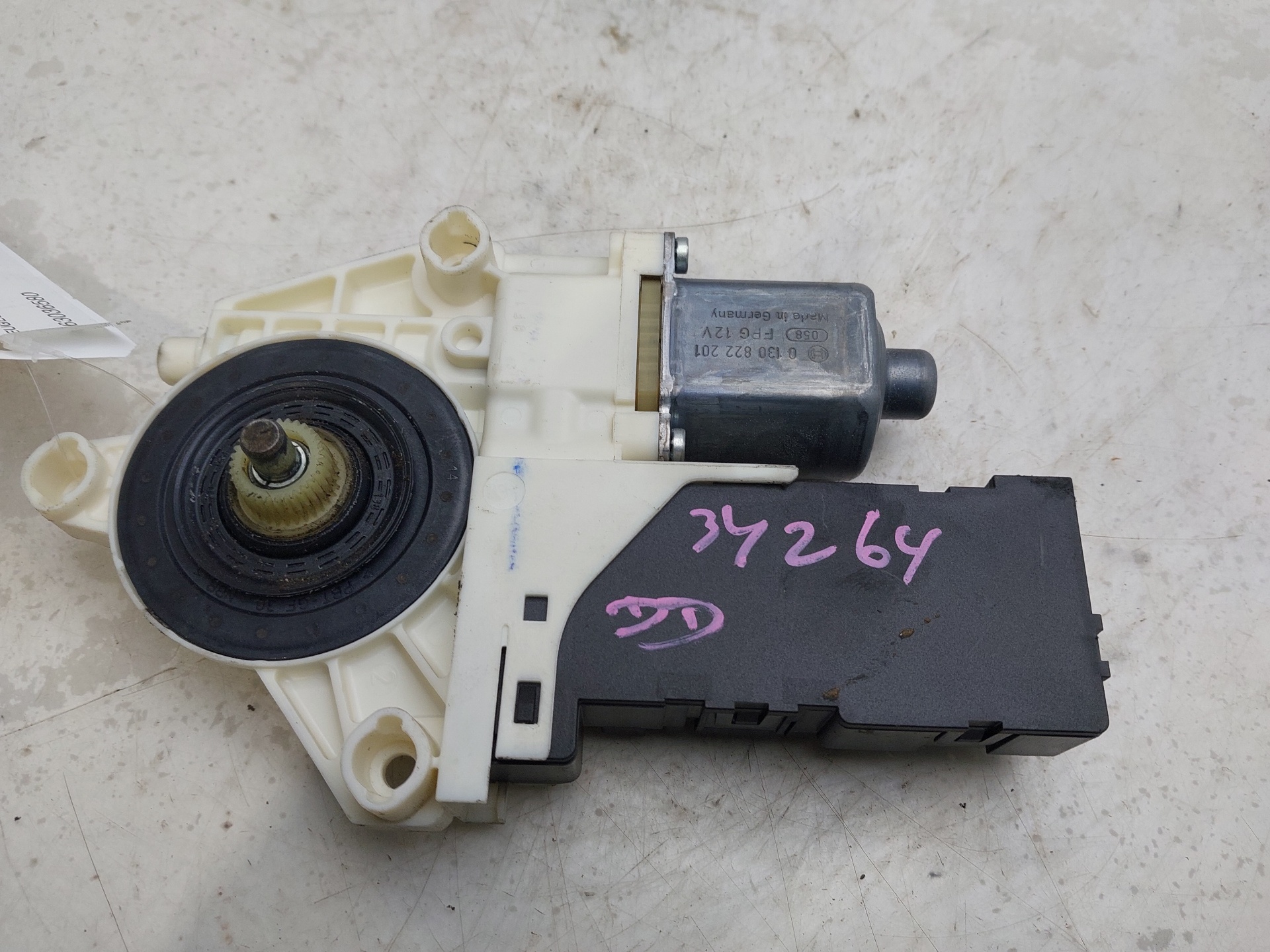 TOYOTA 407 1 generation (2004-2010) Front Right Door Window Control Motor 9663036580 25059552