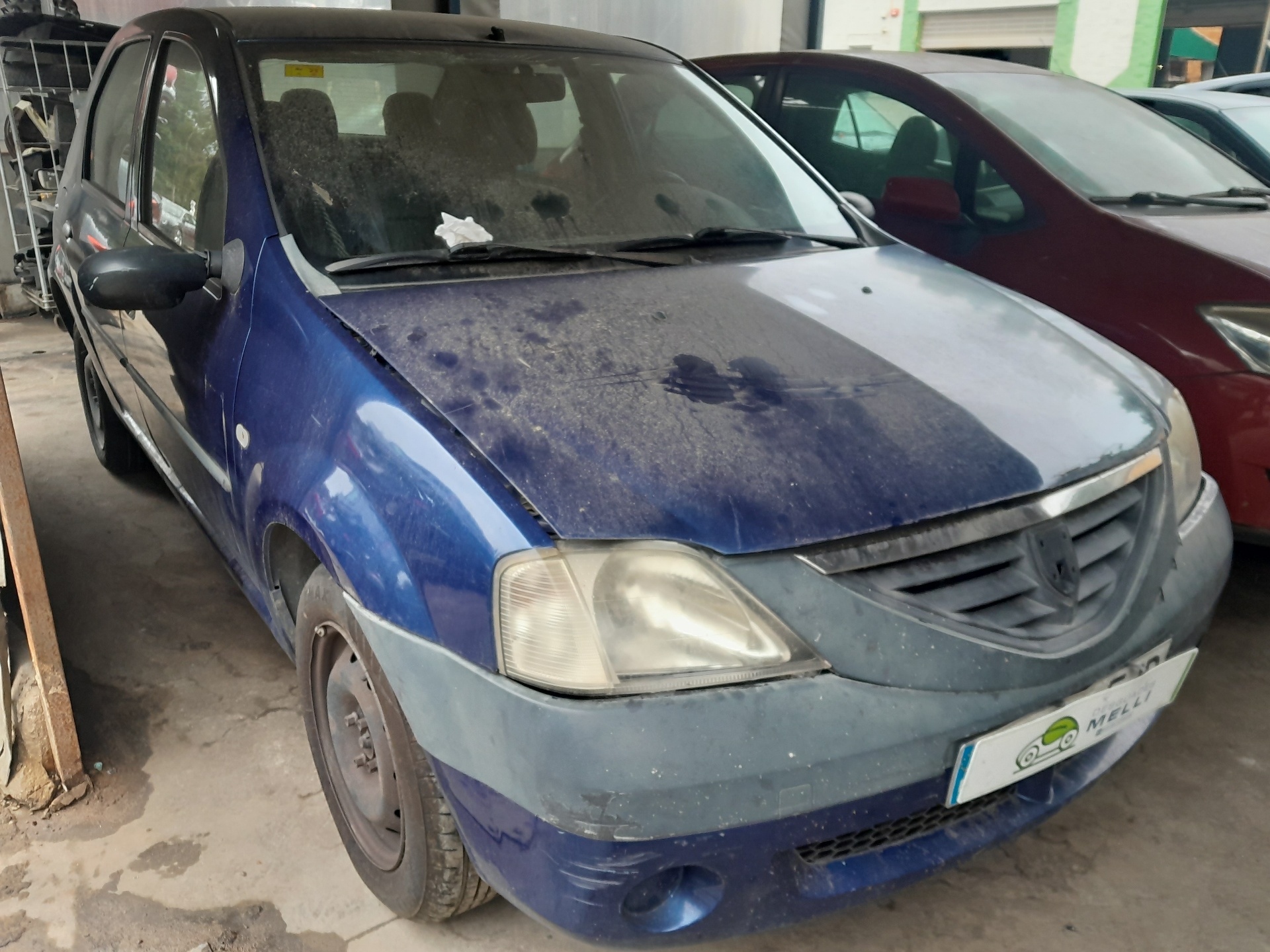 MITSUBISHI Logan 1 generation (2004-2012) Venstre bagerste indvendige åbningshåndtag 7700830078 21087833