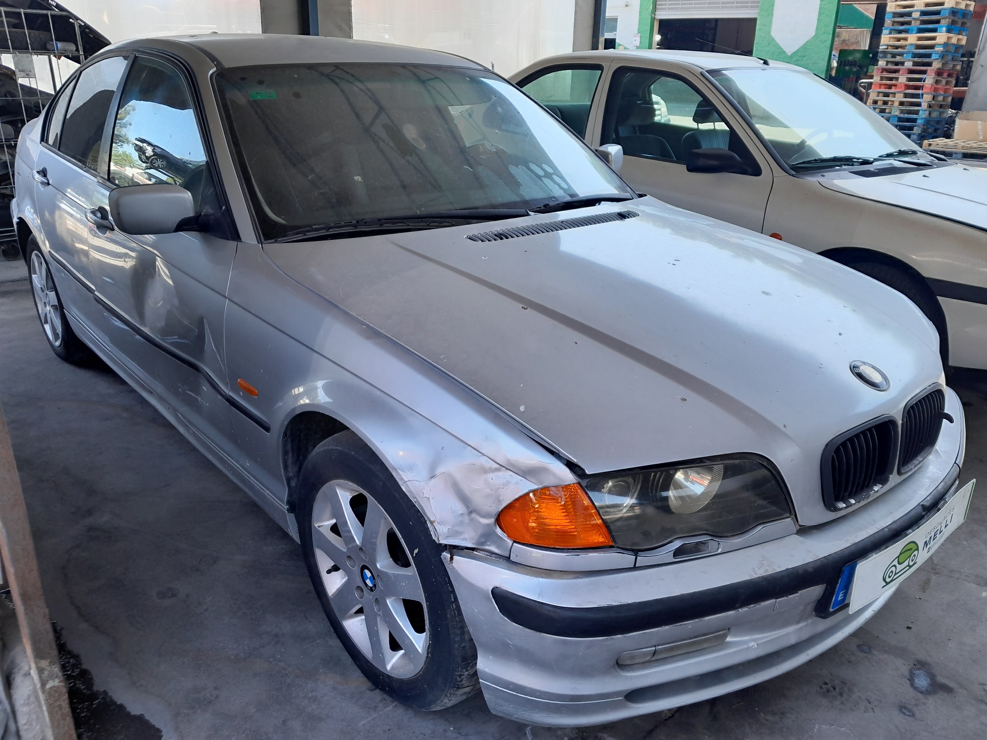 BMW 3 Series E46 (1997-2006) Подрулевой переключатель 8363664I 22338342