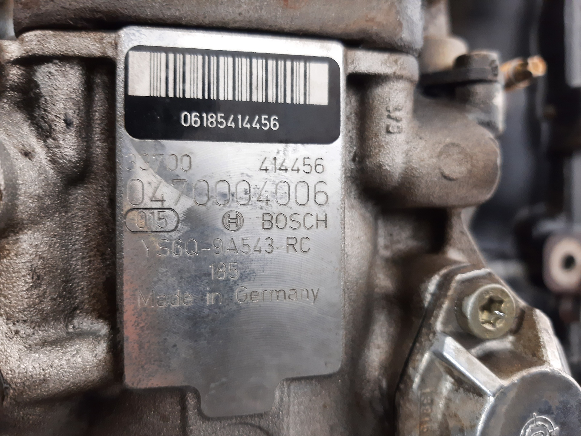 PEUGEOT Focus 1 generation (1998-2010) Engine BHDA 20189063