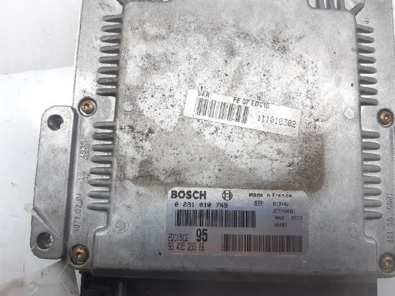 CITROËN C5 1 generation (2001-2008) Engine Control Unit ECU 9643525580 18540722