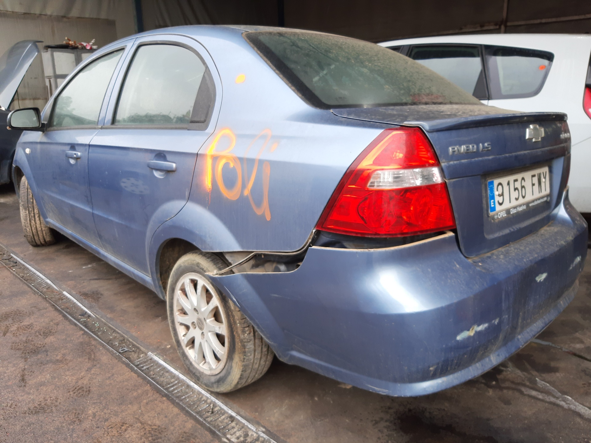 FORD USA Aveo T200 (2003-2012) Задна лява задна светлина 95952066 23124323