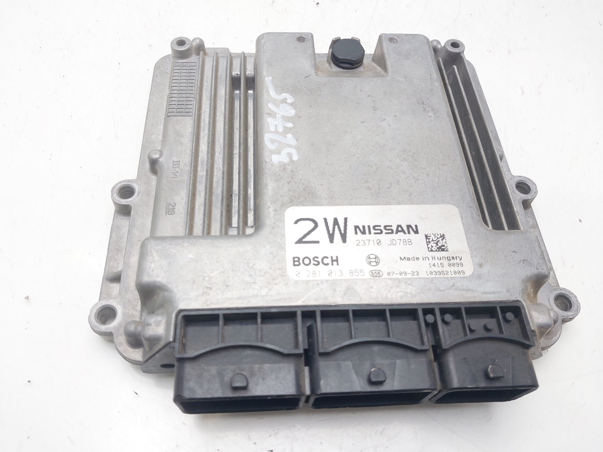 NISSAN Qashqai 1 generation (2007-2014) Engine Control Unit ECU 23710JD78B 23032477