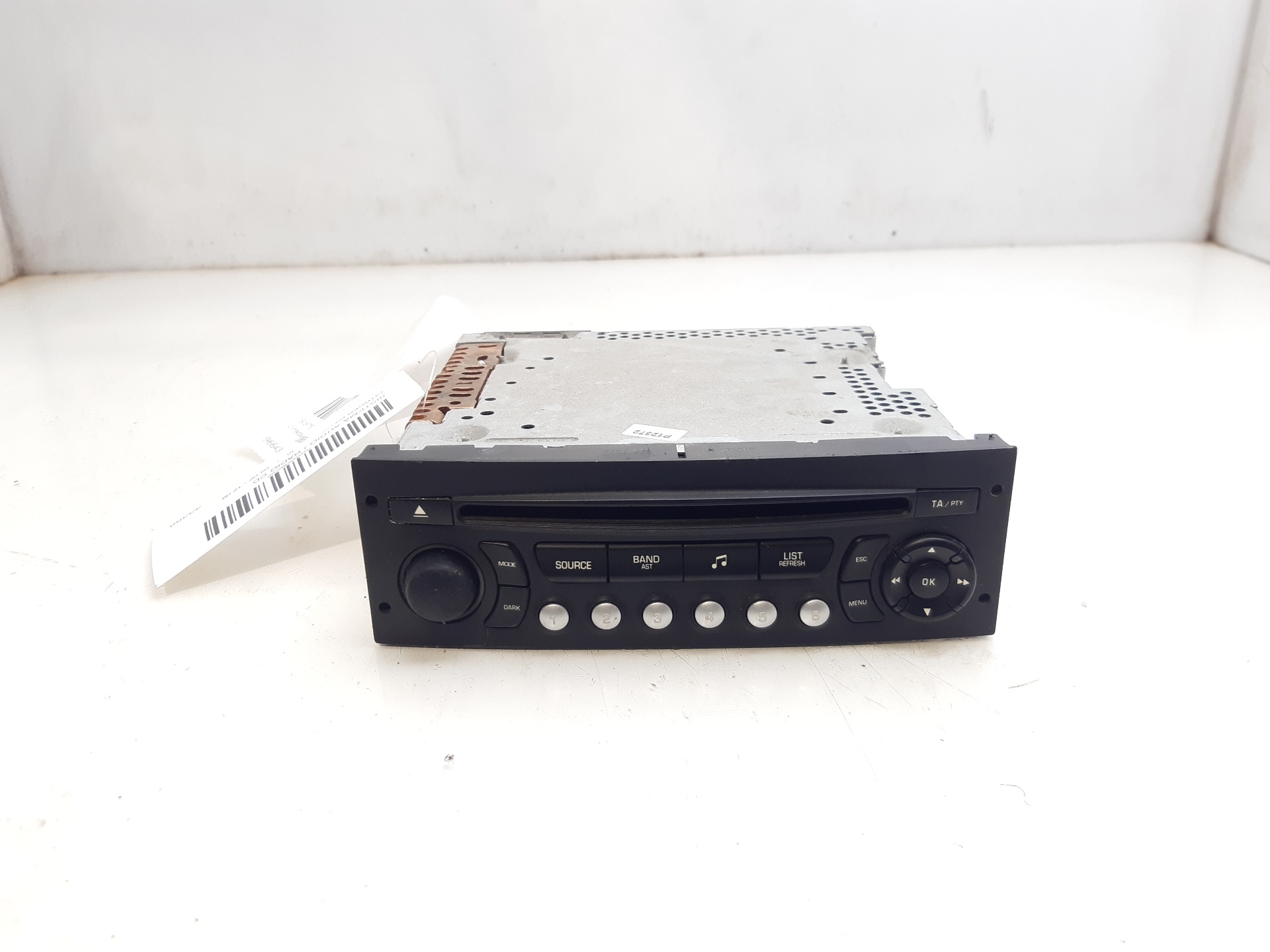 TOYOTA C3 1 generation (2002-2010) Music Player Without GPS 96643698XT 22919455