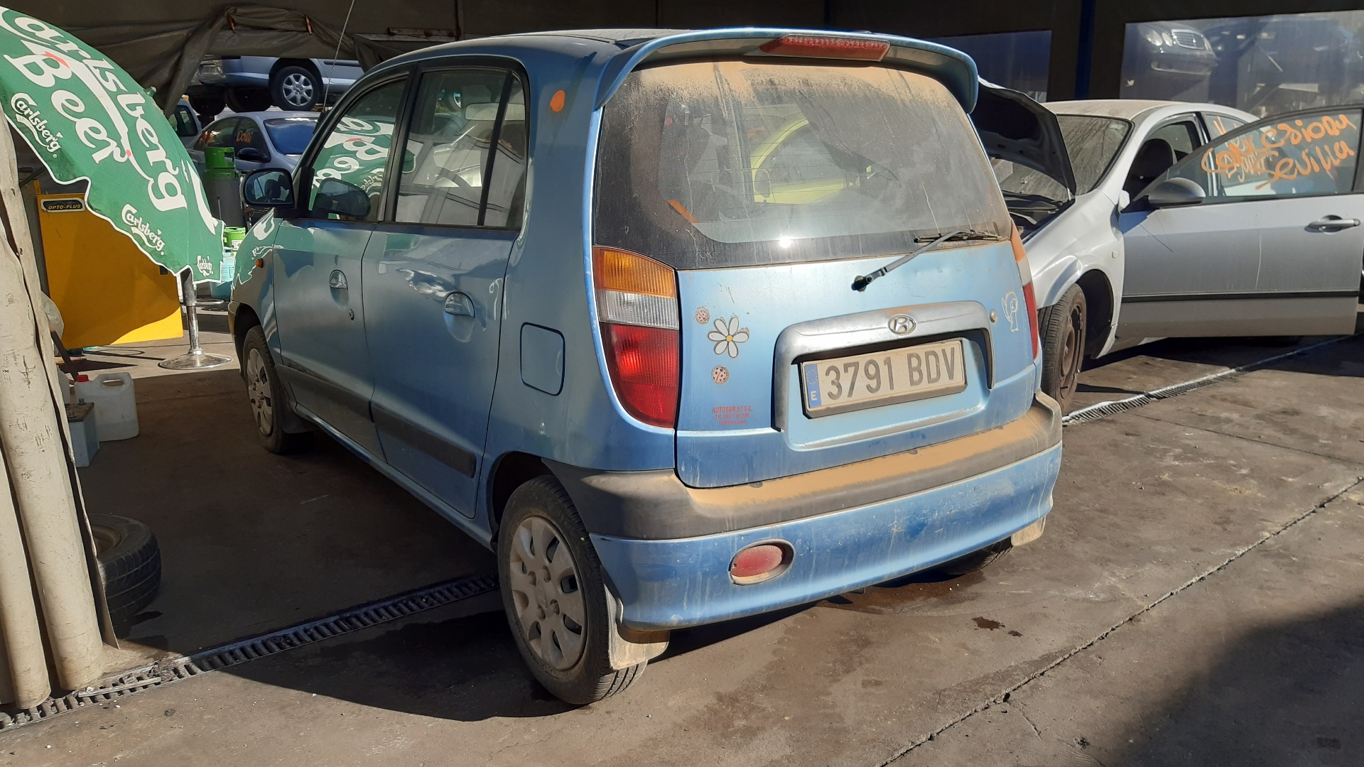 HYUNDAI Atos 1 generation (1997-2003) Priekinių dešinių durų veidrodis 8762006101CA 18736417