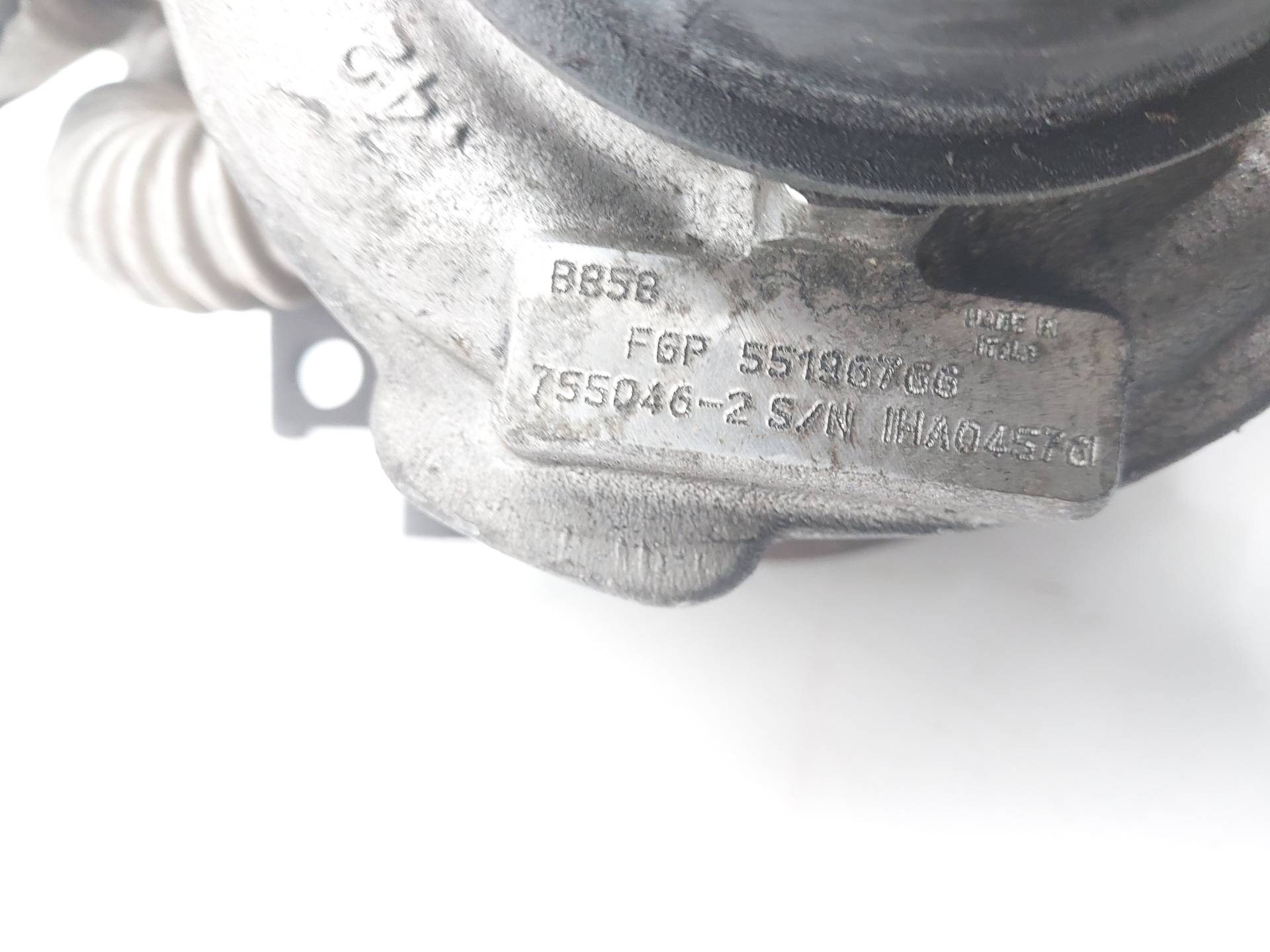 OPEL Zafira B (2005-2010) Turbófeltöltő 55205483 24285542