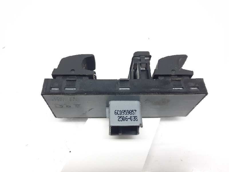 VOLKSWAGEN Polo 5 generation (2009-2017) Front Left Door Window Switch 6C0959857 18498180