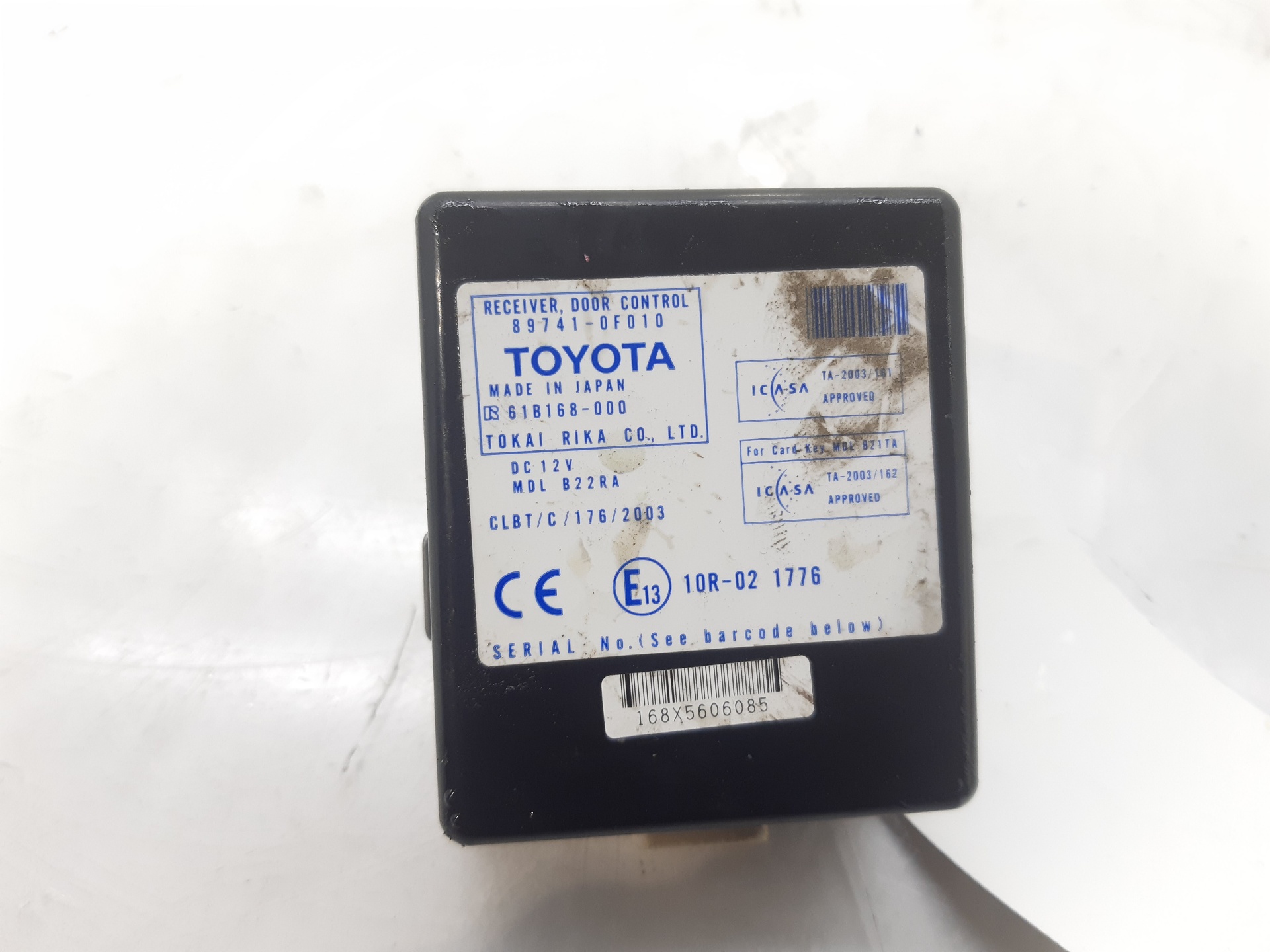 DODGE Corolla Verso 1 generation (2001-2009) Other Control Units 897410F010 22463093