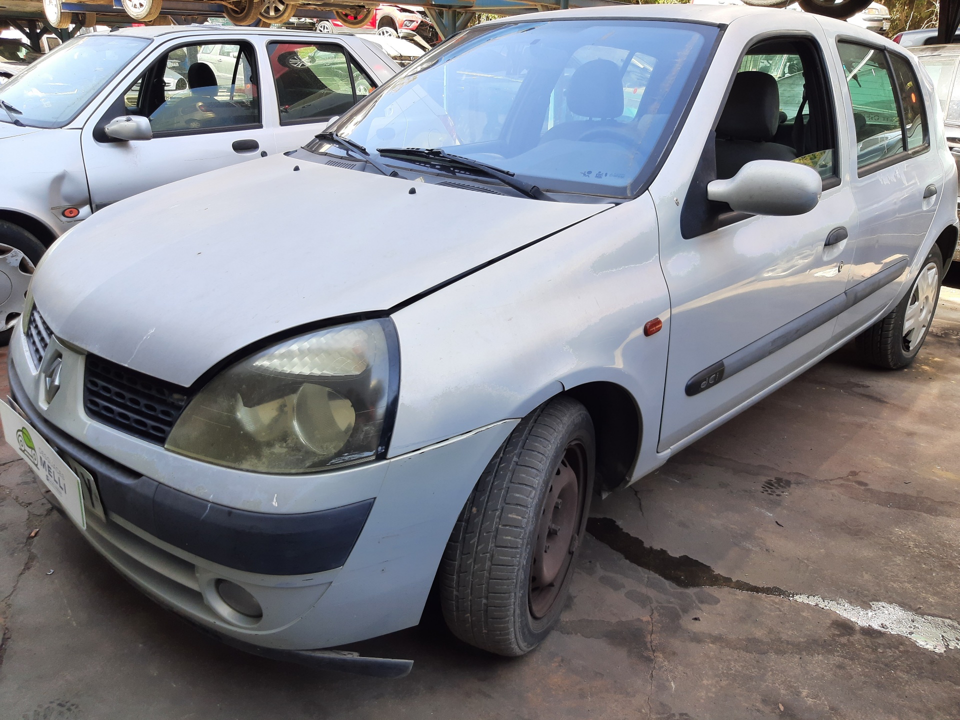 RENAULT Clio 2 generation (1998-2013) Galinės kairės durys 7751472475 22338544