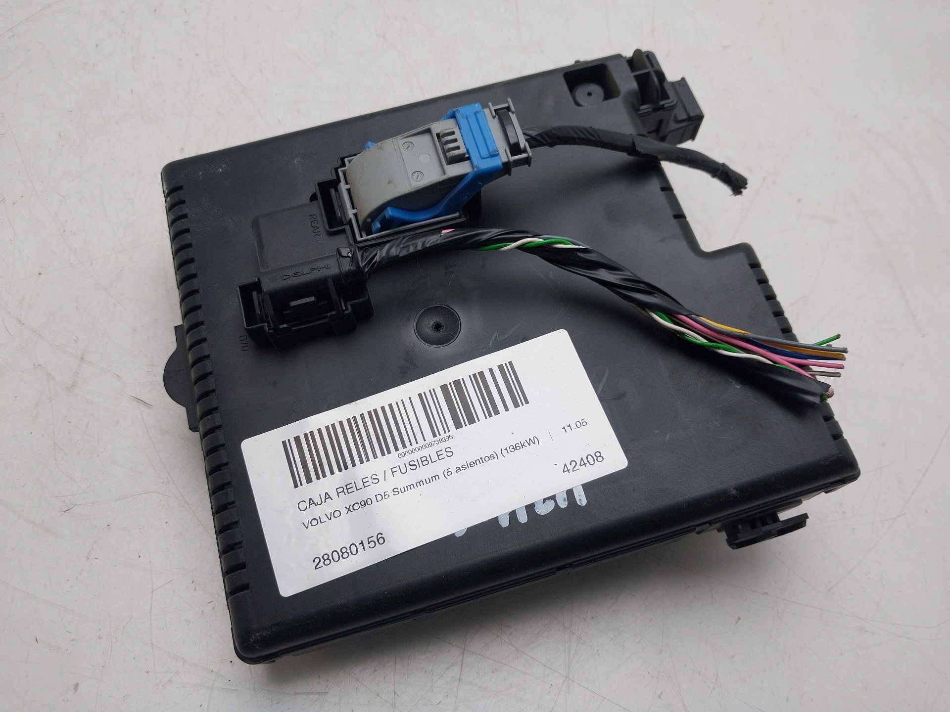 Fuse relay box D5244T4 28080156 de Volvo Xc90 i (275) 2002-2006 185 CV - pieza usada