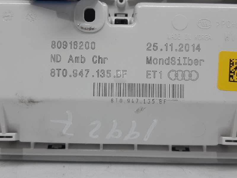 AUDI A5 Sportback Other Interior Parts 8T0947135BF 18502626