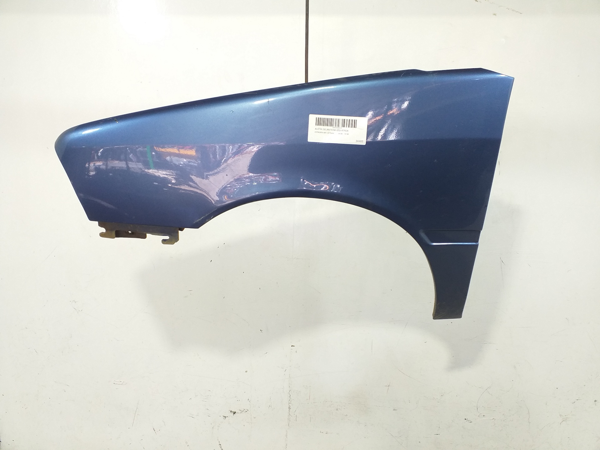 CITROËN AX 1 generation (1986-1998) Front Left Fender 96070966 24761788