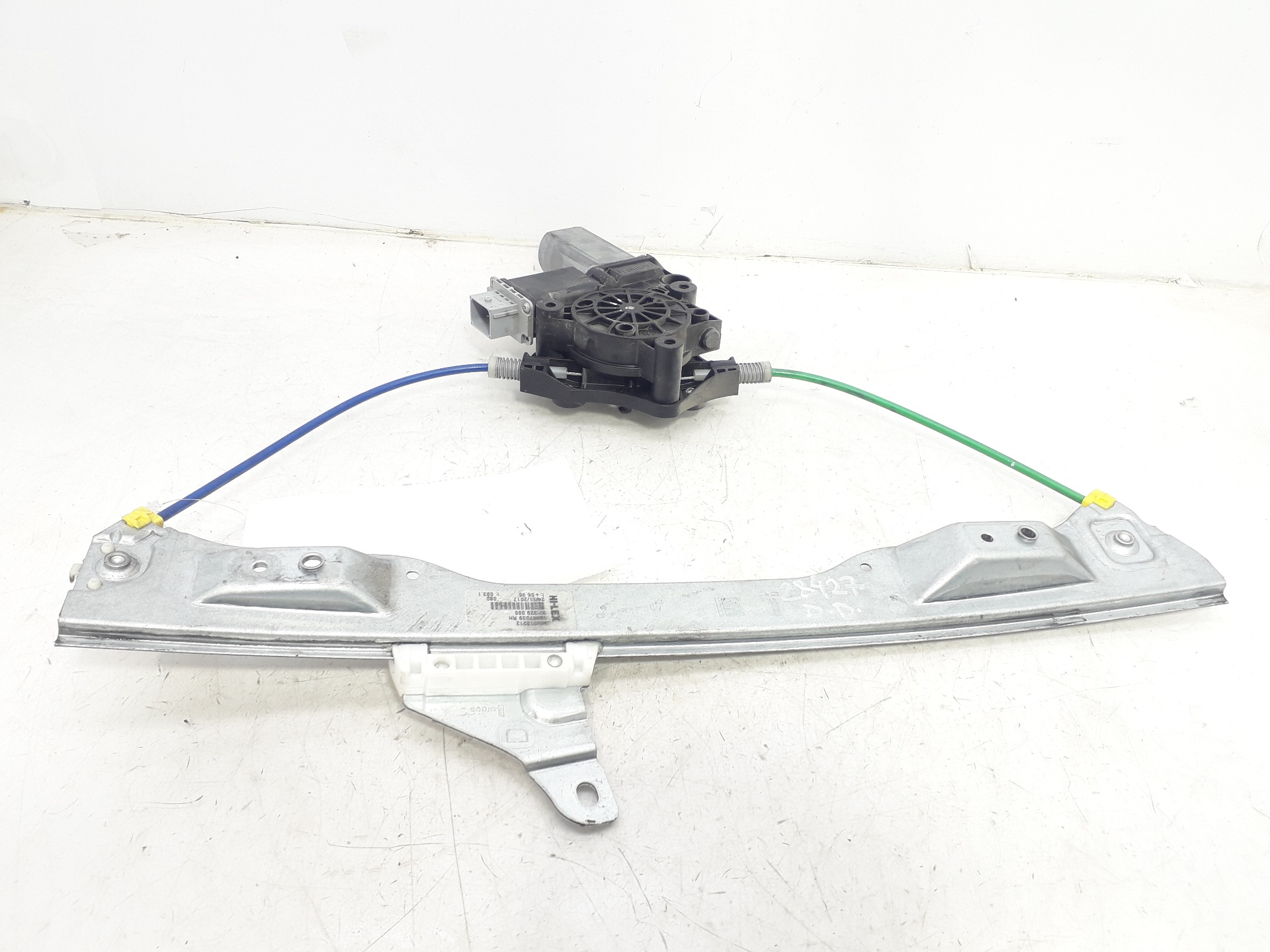 OPEL Corsa D (2006-2020) Front Right Door Window Regulator 39161985 22439121