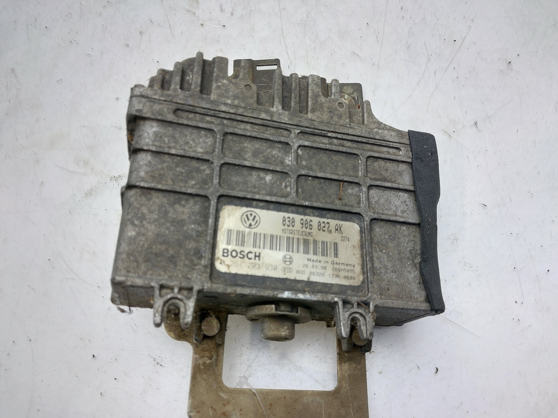 SEAT Arosa 6H (1997-2004) Motorkontrollenhet ECU 030906027AK 24119576