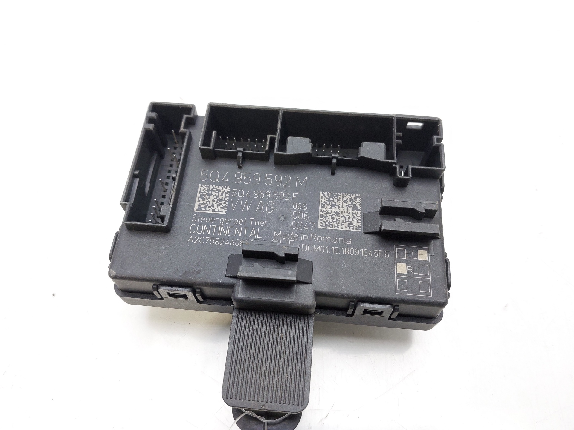 SEAT Toledo 3 generation (2004-2010) Other Control Units 5Q4959592M 21086809