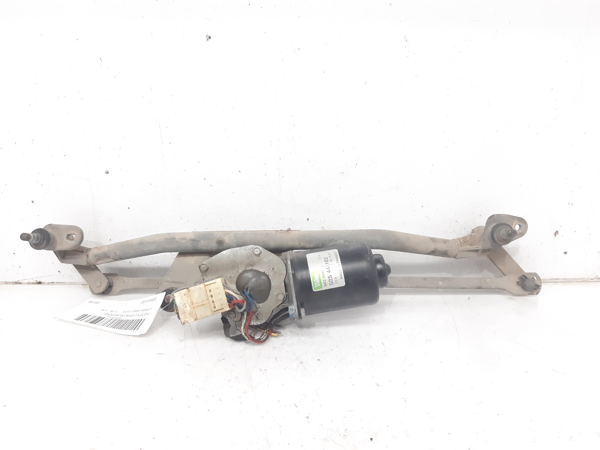 CITROËN Saxo 2 generation (1996-2004) Front Windshield Wiper Mechanism 53544102 18664077