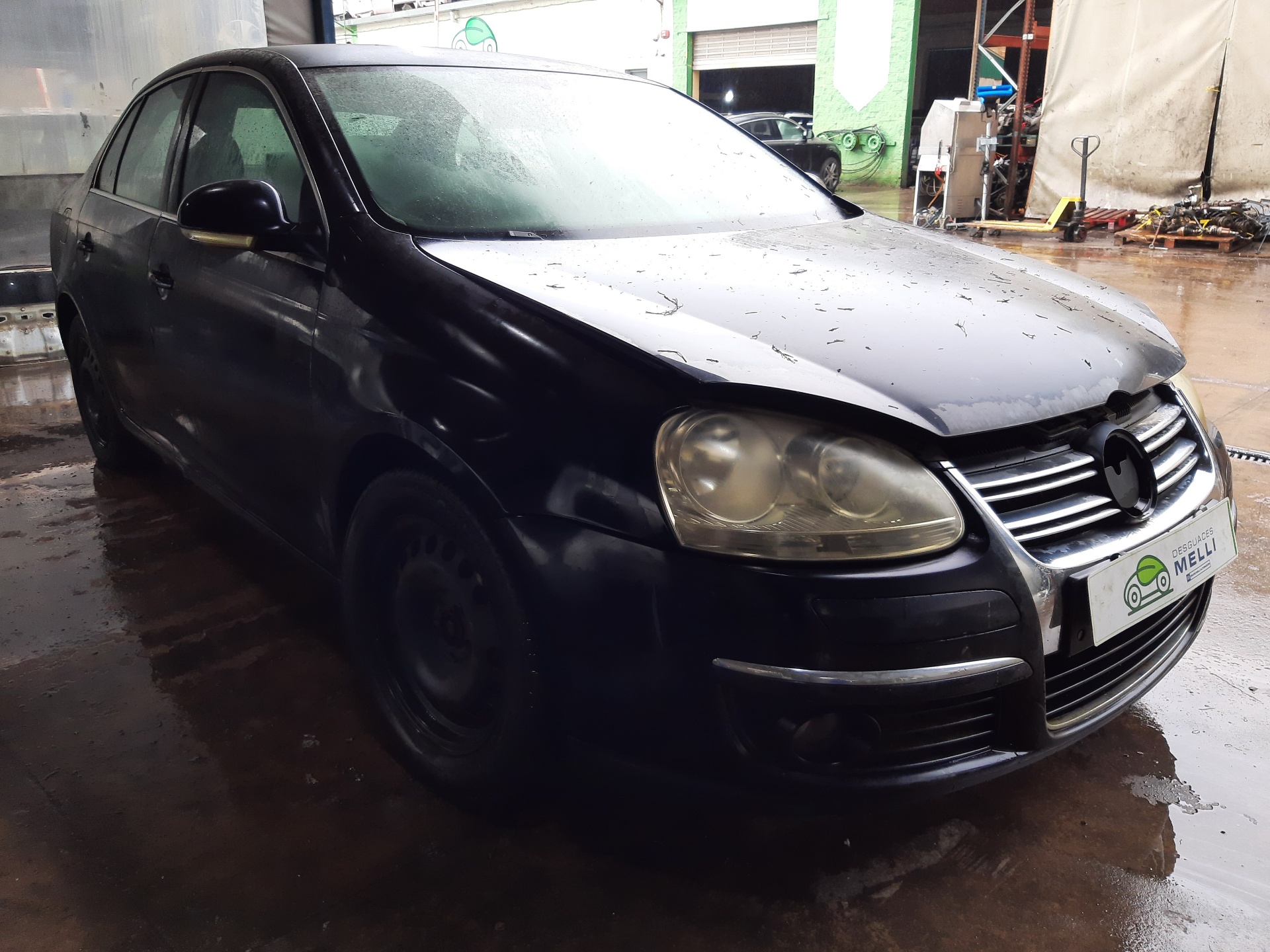 VOLKSWAGEN Jetta 5 generation (2005-2011) Aizmugurējo kreiso durvju loga pacēlāja motorīts 1K5839401B 24759739