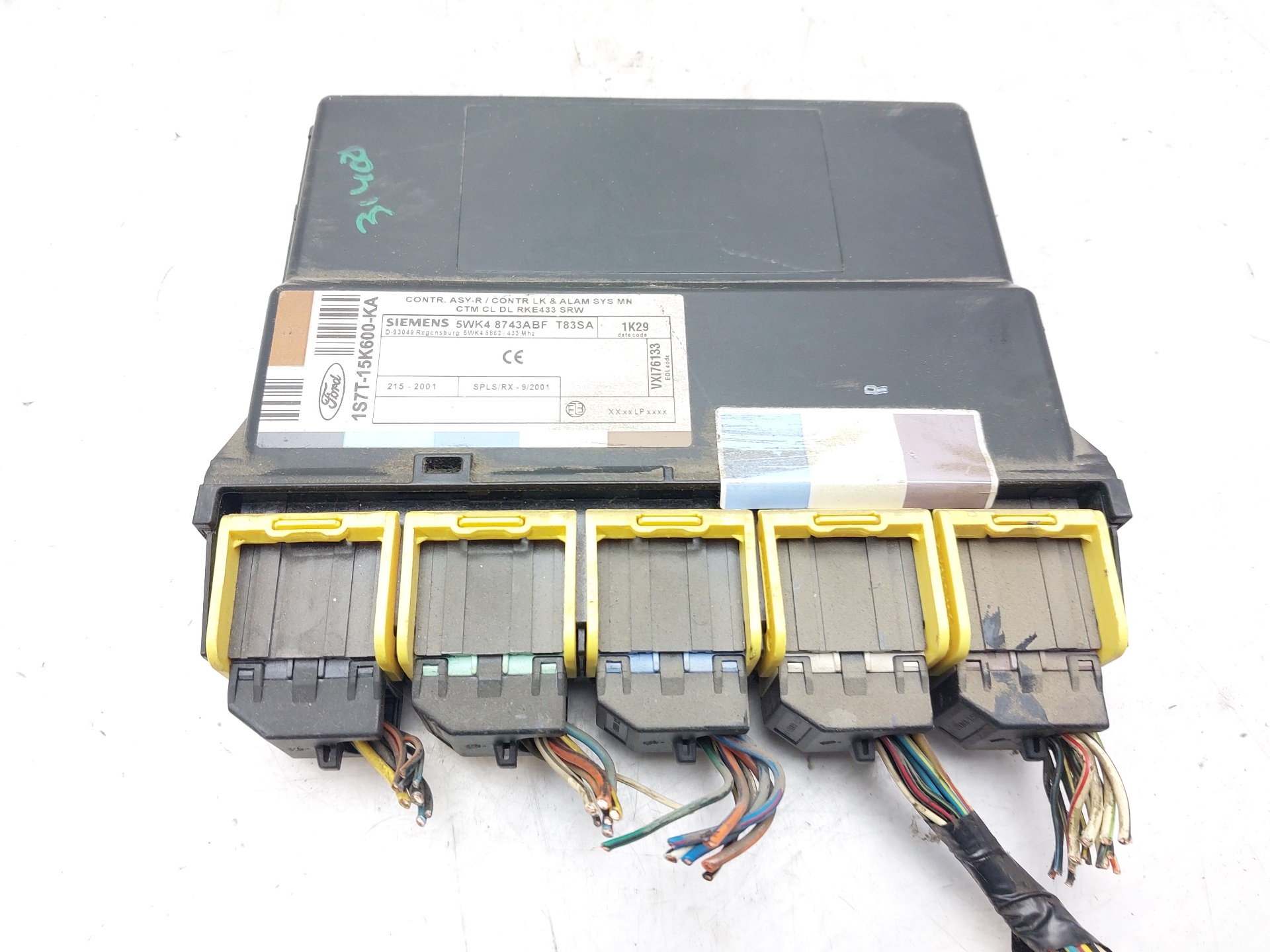 FORD Mondeo 3 generation (2000-2007) Other Control Units 1S7T15K600KA 22330514