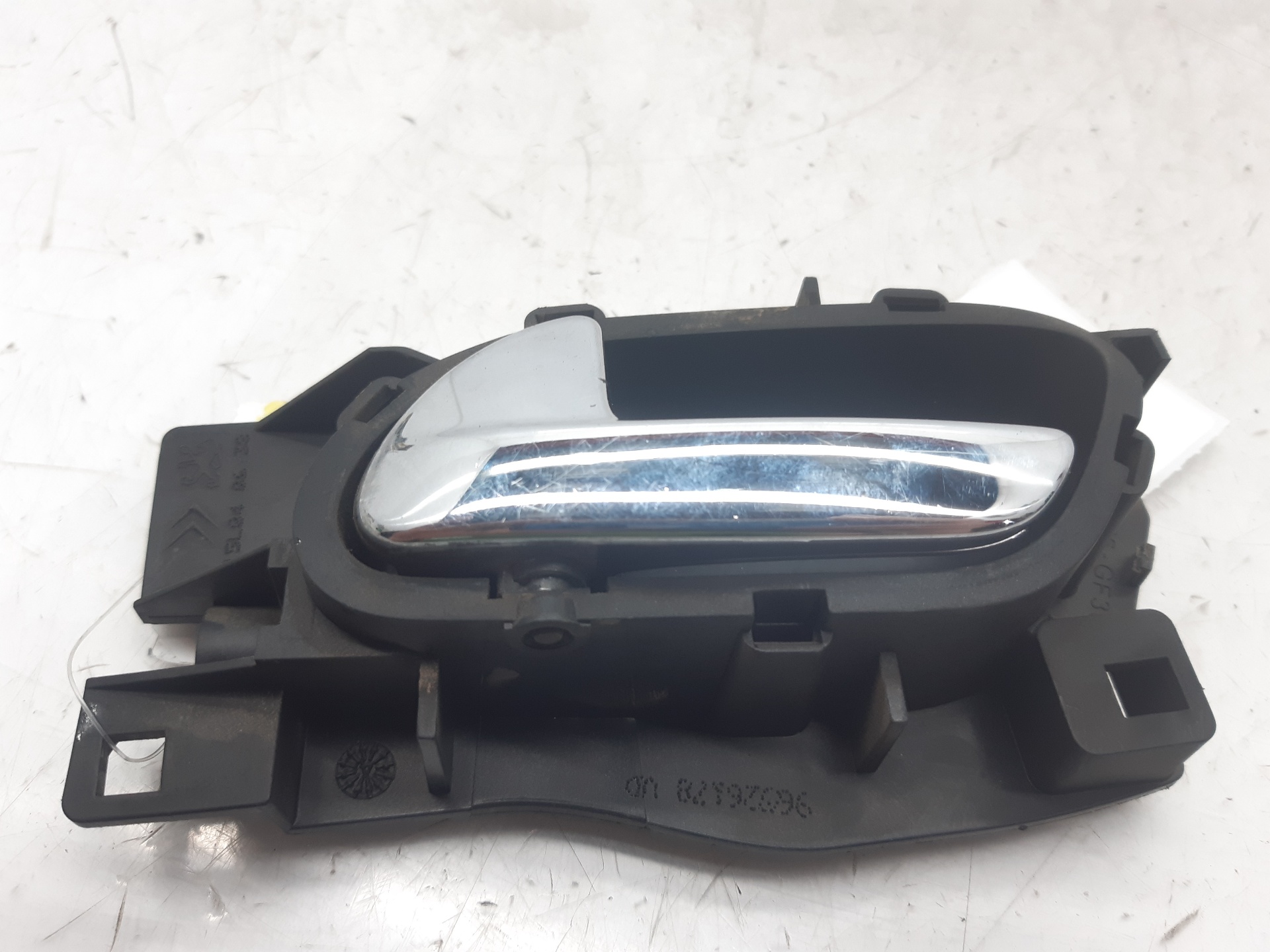 PEUGEOT 407 1 generation (2004-2010) Front Left Door Interior Handle Frame 96526178VD 22019164