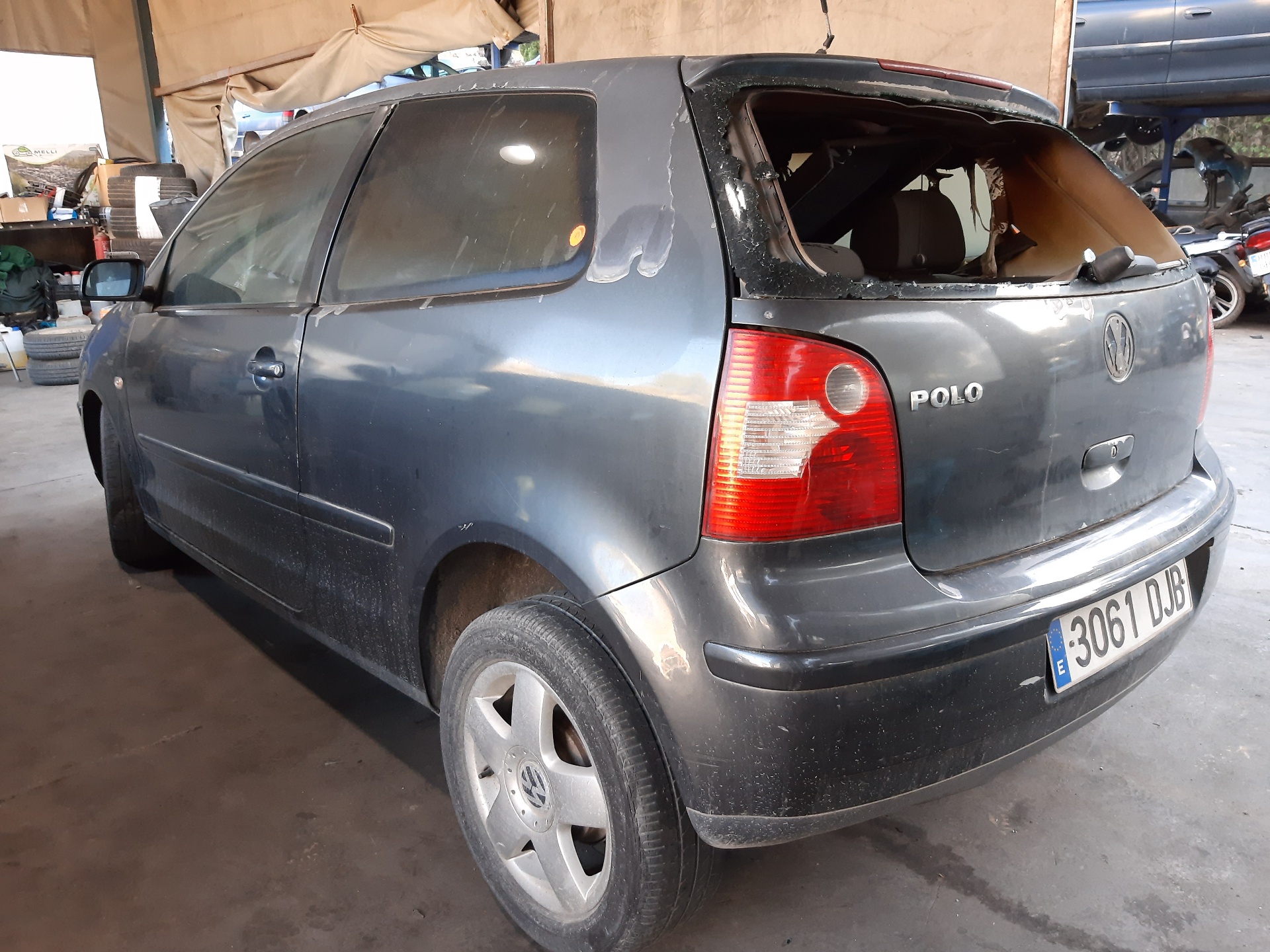 VOLKSWAGEN Polo 4 generation (2001-2009) Priekšējās kreisās durvis 6Q3831055K 22463942