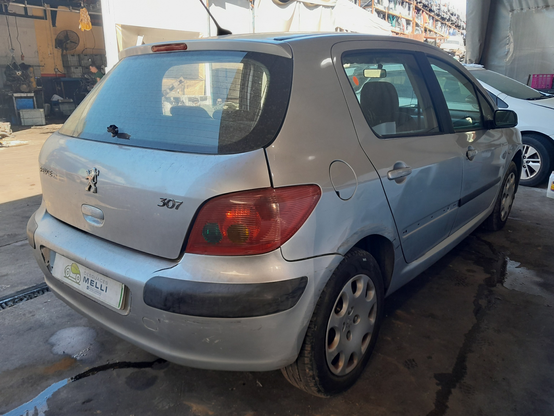 PEUGEOT 307 1 generation (2001-2008) Маторчик стеклоподъемника передней левой двери 9634457580 24386284