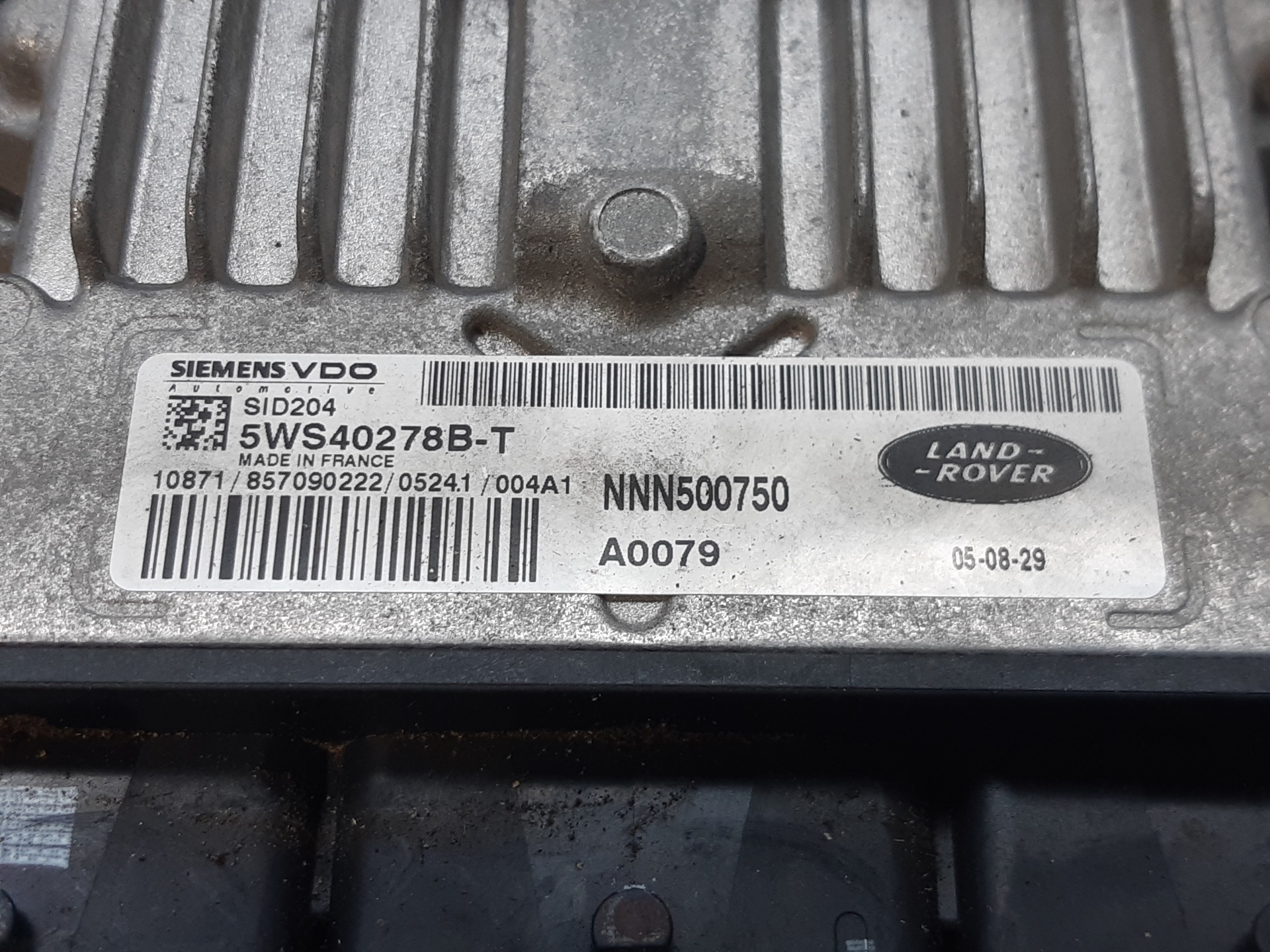 LAND ROVER Discovery 4 generation (2009-2016) Engine Control Unit ECU NNN500750 18749905