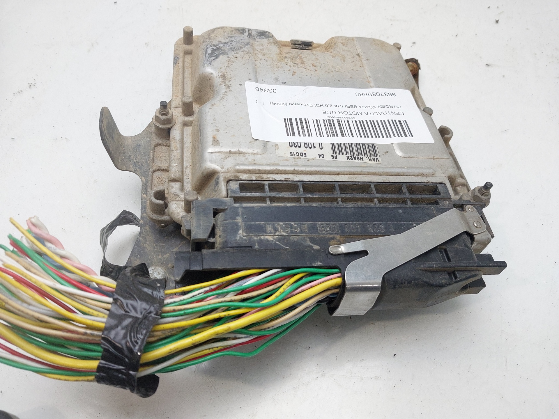 CITROËN Xsara 1 generation (1997-2004) Motorstyrenhet ECU 9637089680 22751784