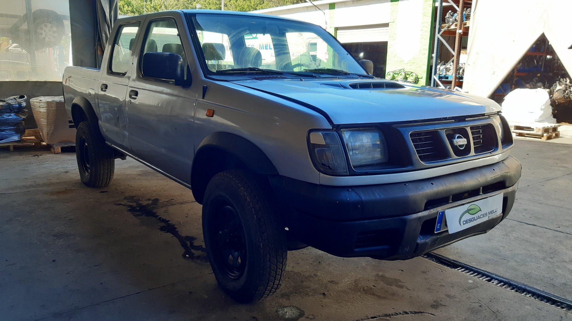 NISSAN Navara D22 (1997-2005) Galinė dešinė vidinė atidarymo rankelėlė 806702S40A 22019475