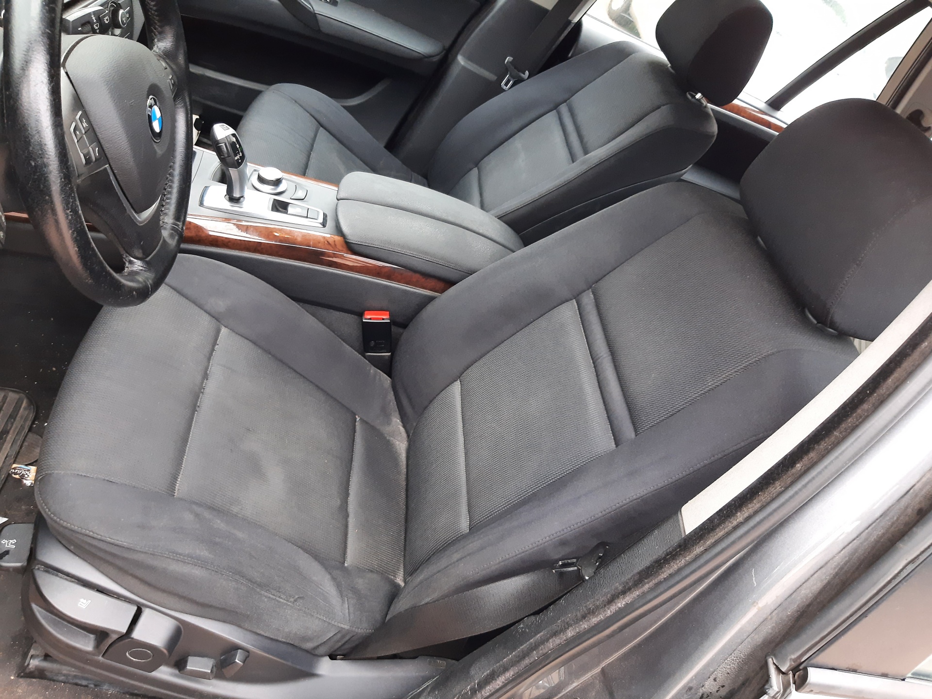 BMW X6 E71/E72 (2008-2012) Priekinių kairių durų ribotuvas 51217141024 24449828