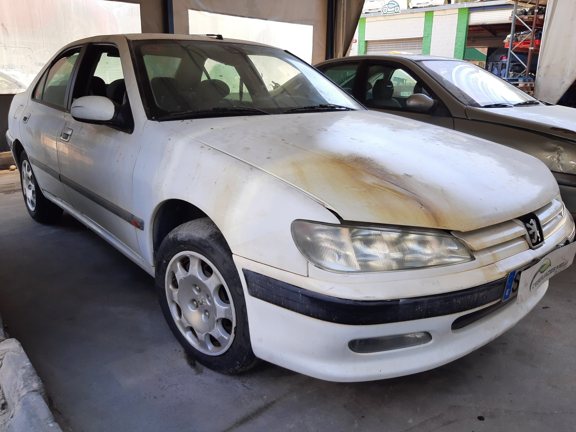 PEUGEOT 406 1 generation (1995-2004) Jobb első sárvédő 7841L6 22445763