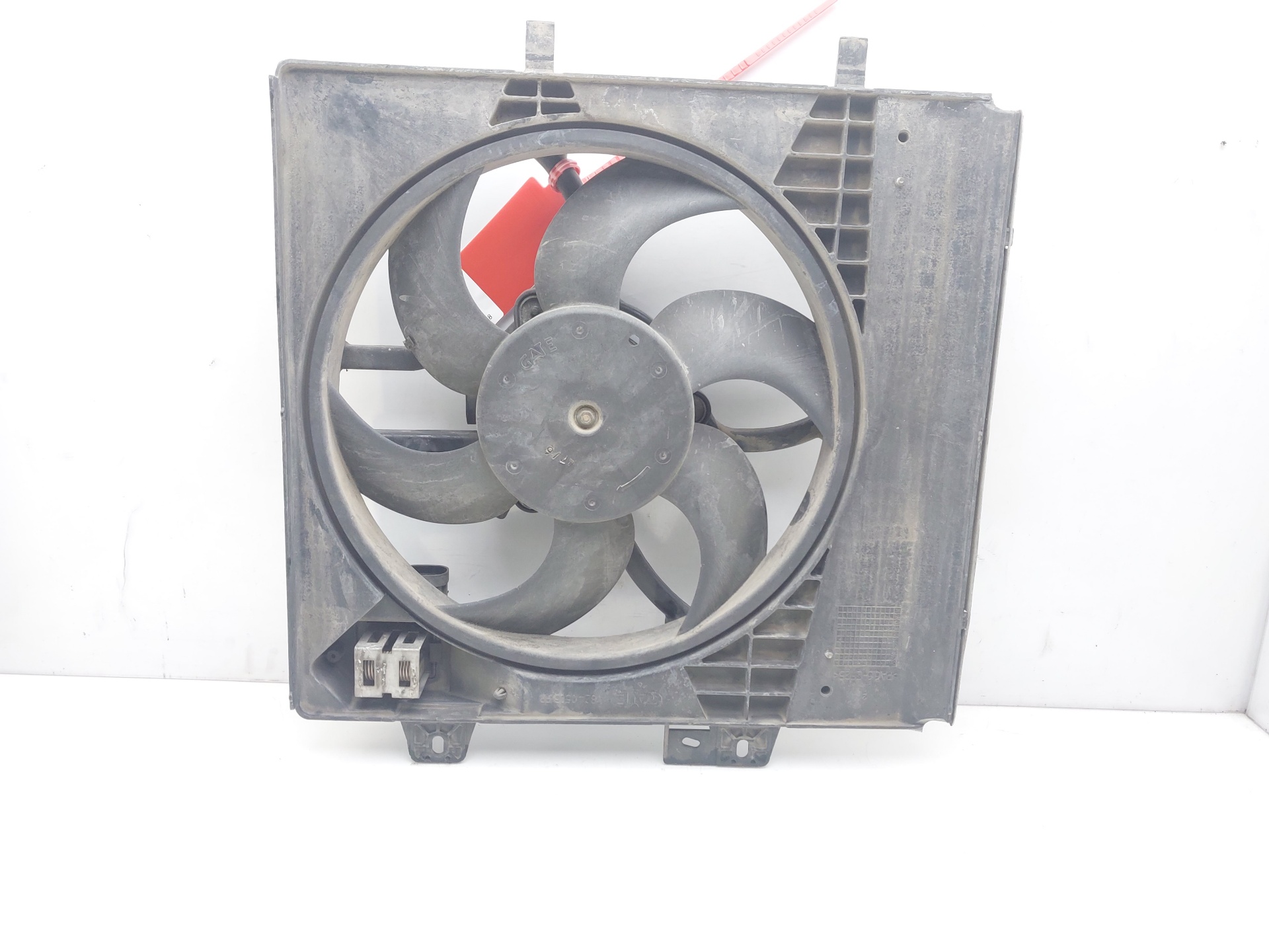 PEUGEOT 207 1 generation (2006-2009) Diffuser Fan 9653804080 20793927