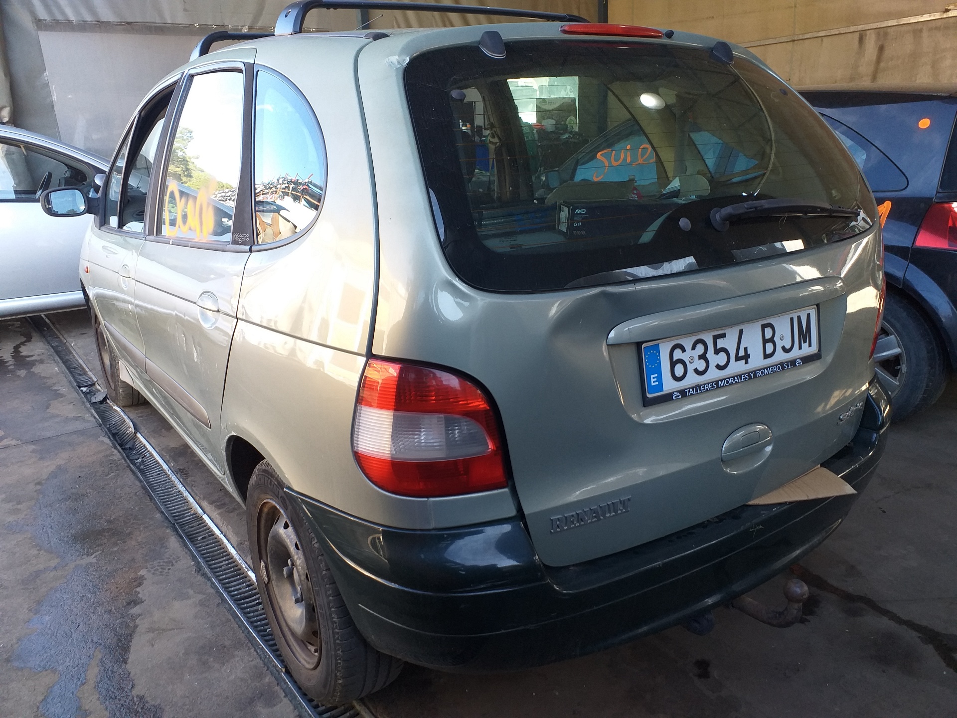 RENAULT Scenic 1 generation (1996-2003) Полка багажника задняя 7700845672 18737256