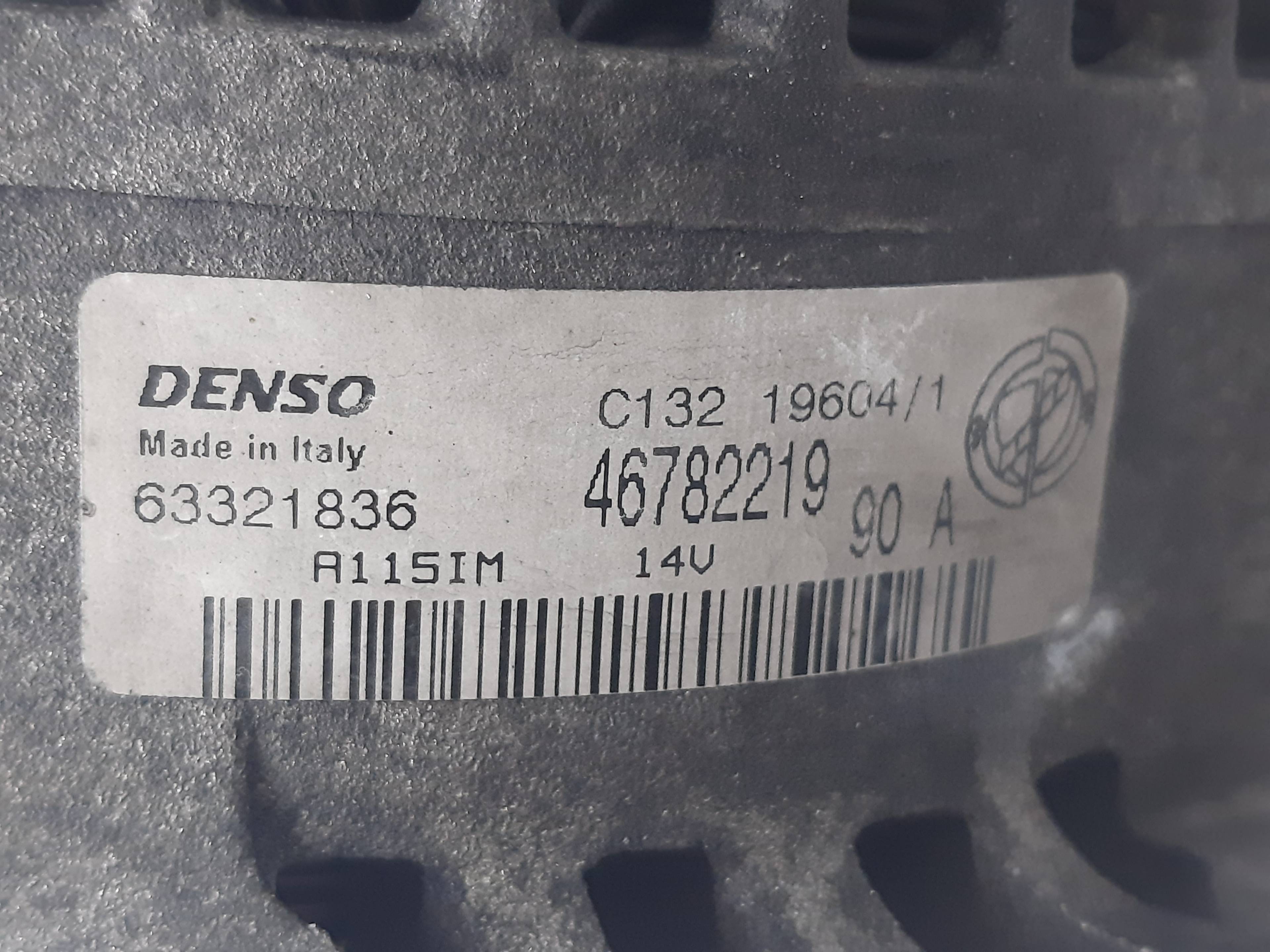 ALFA ROMEO 147 2 generation (2004-2010) Alternator 63321836 22473435