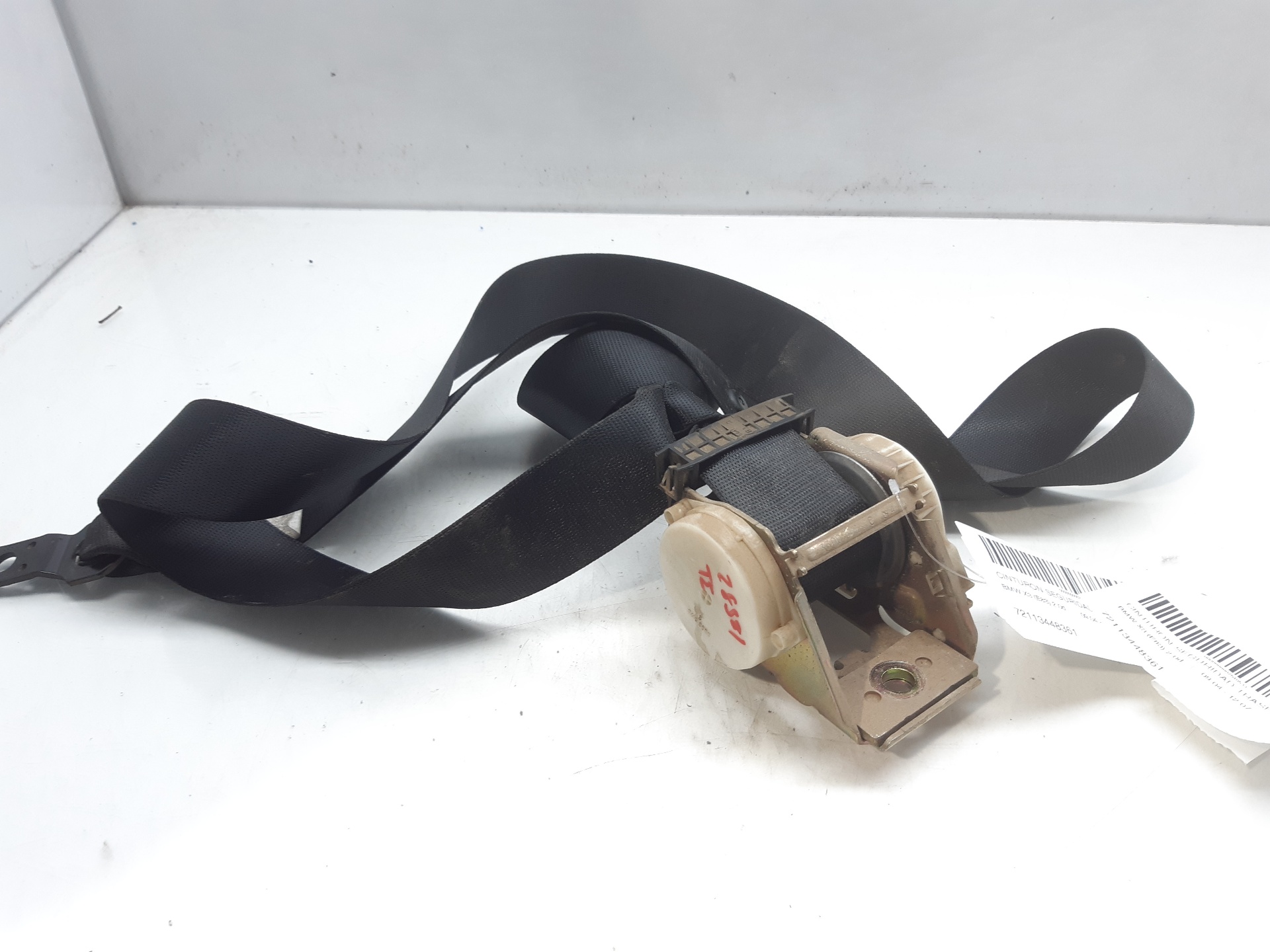 Cinturón seguridad trasero izquierdo M47N204D4 72113448361 de Bmw X3 (e83) 2004-2007 150 CV