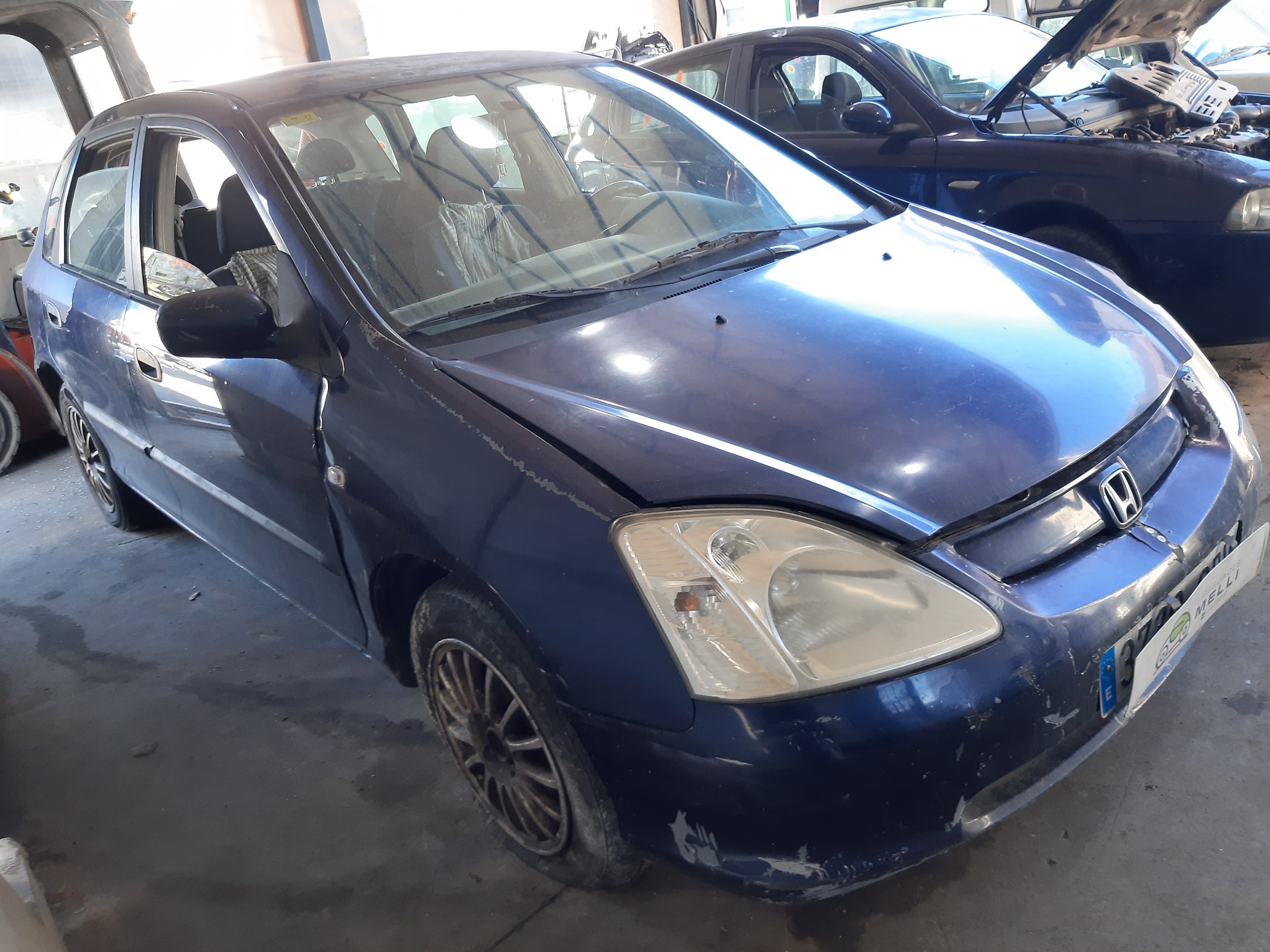 FORD Civic 7 generation (2000-2005) Крыло переднее левое 60261S6AE00ZZ 22468769