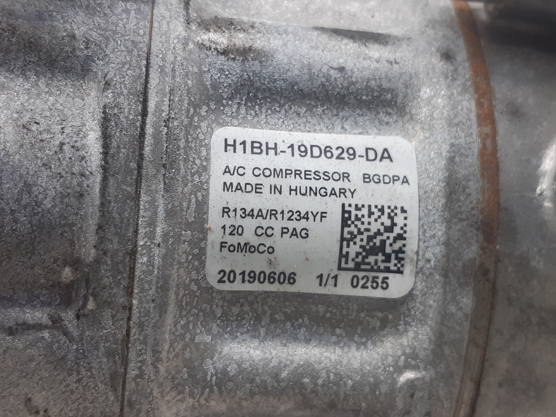 FORD Fiesta 6 generation (2008-2020) Помпа кондиціонера H1BH19D629DA 22298204