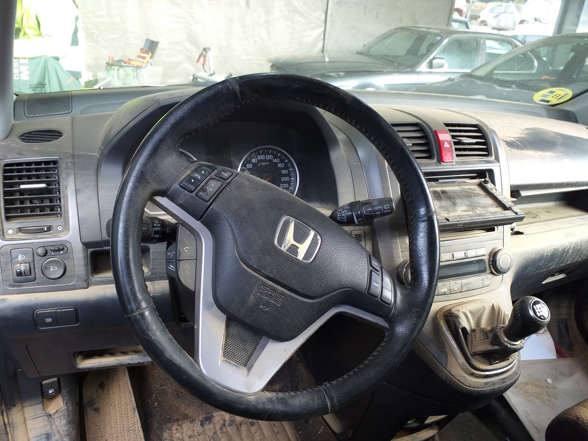 HONDA CR-V 3 generation (2006-2012) Левая задняя внутренняя ручка открытия 43711XXX 22019078