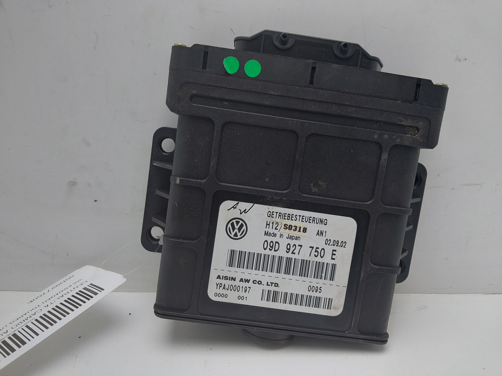 VOLKSWAGEN Touareg 1 generation (2002-2010) Gearbox Control Unit 09D927750E 22541748