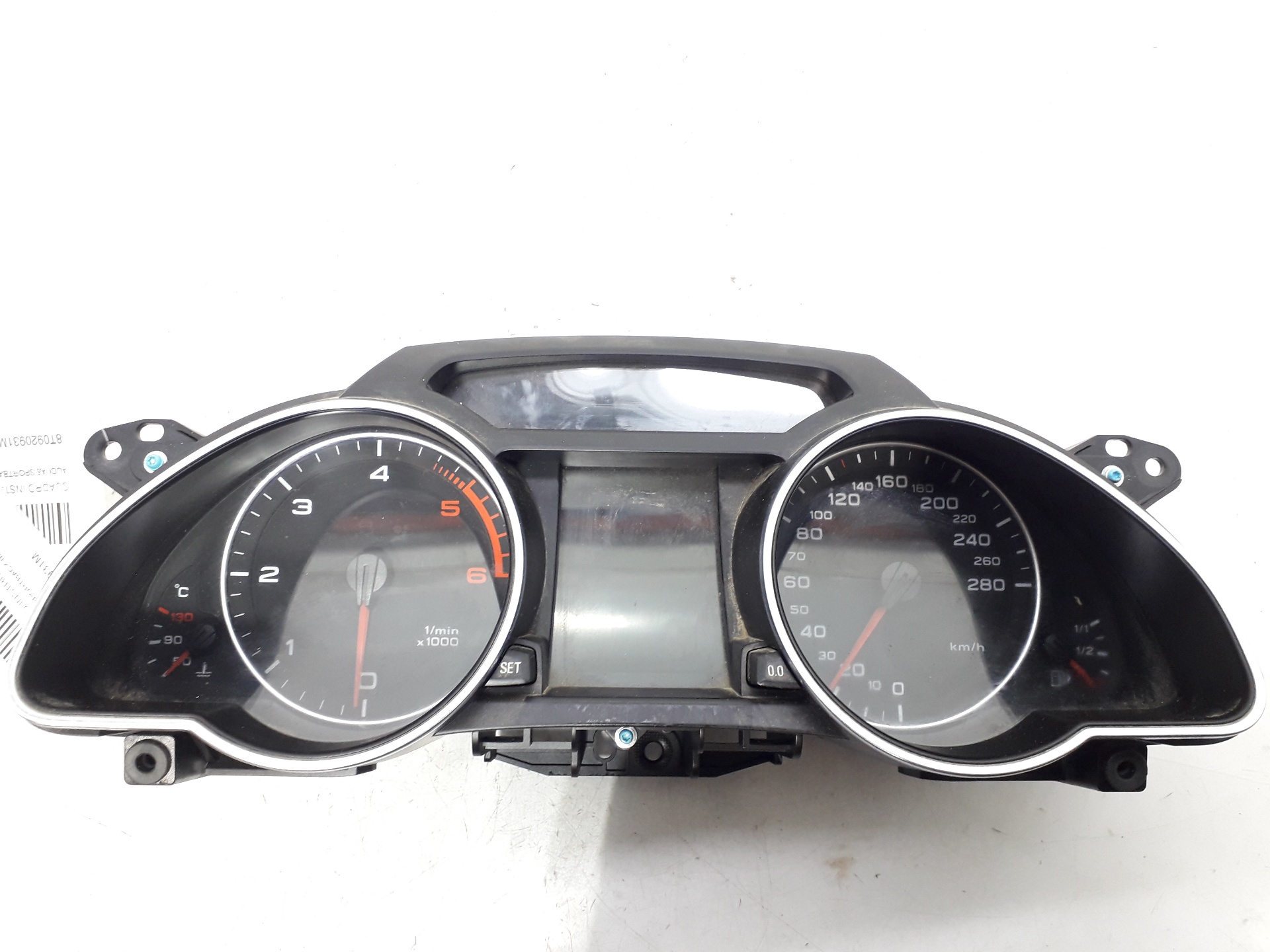 AUDI A5 Sportback 8T (2007-2016) Speedometer 8T0920931M 18712349