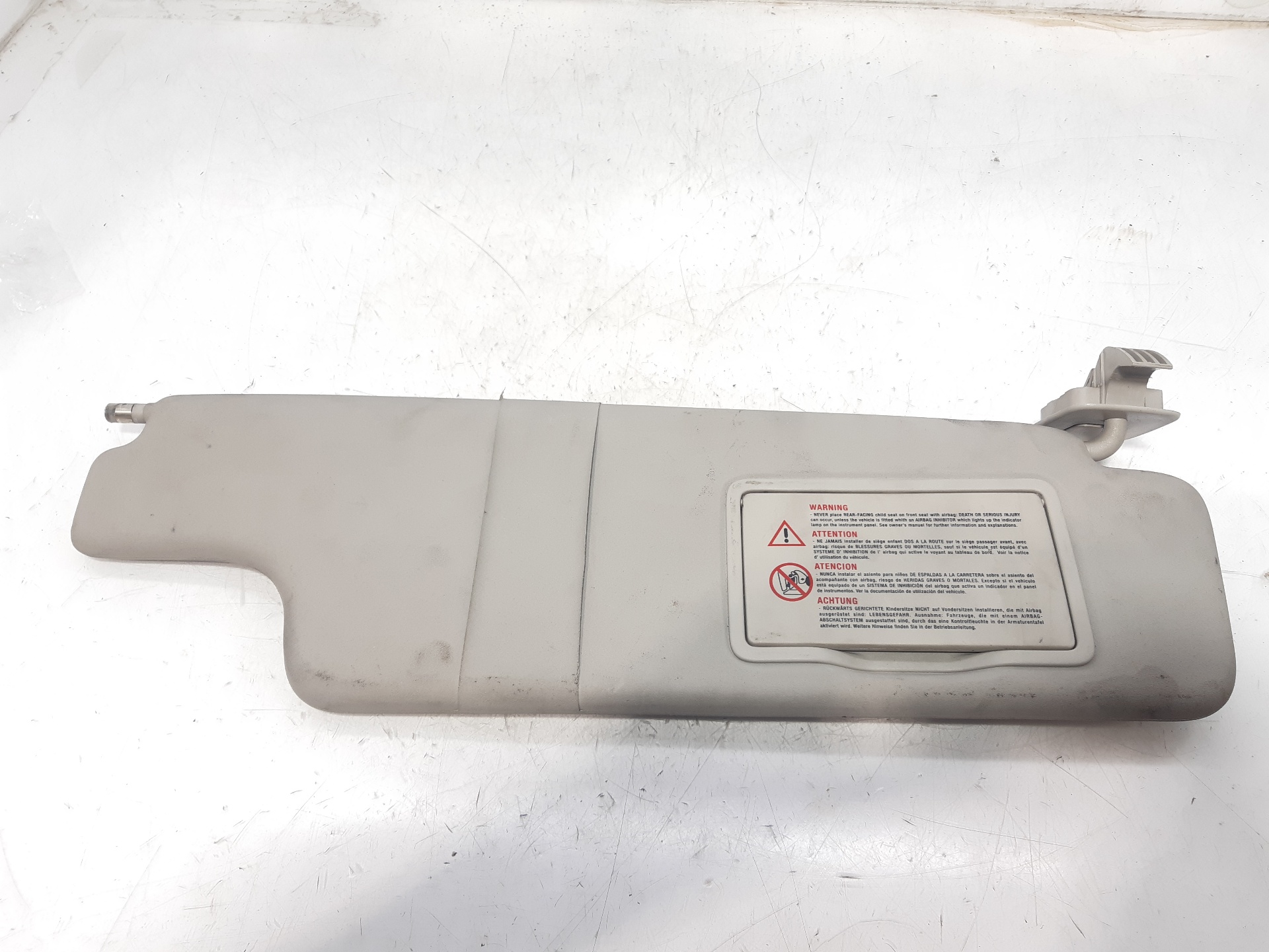 RENAULT Vel Satis 1 generation (2002-2009) Left Side Sun Visor 820000096 24028095