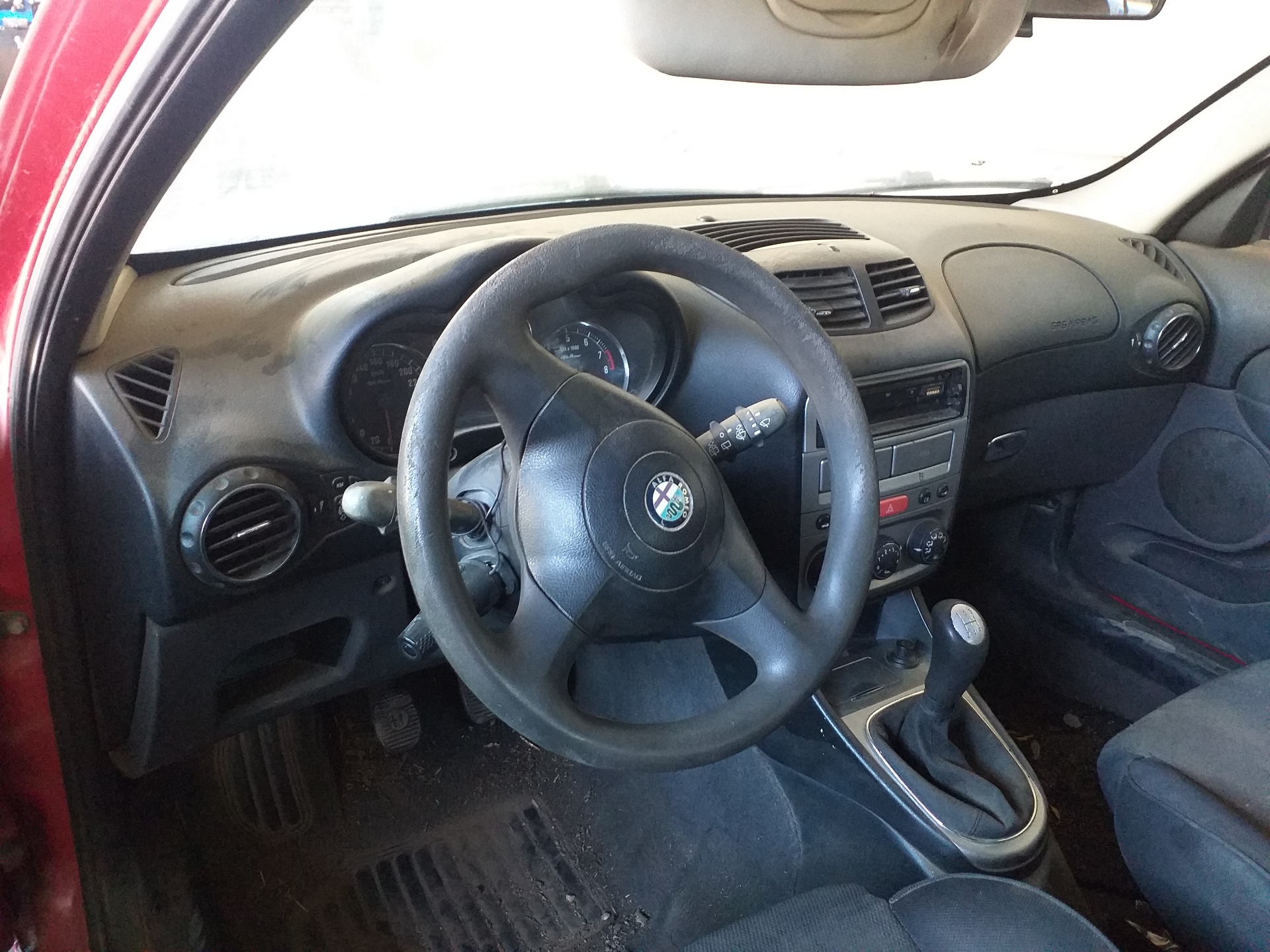 ALFA ROMEO 147 2 generation (2004-2010) Замок двери передний правый 0046800415 18715549