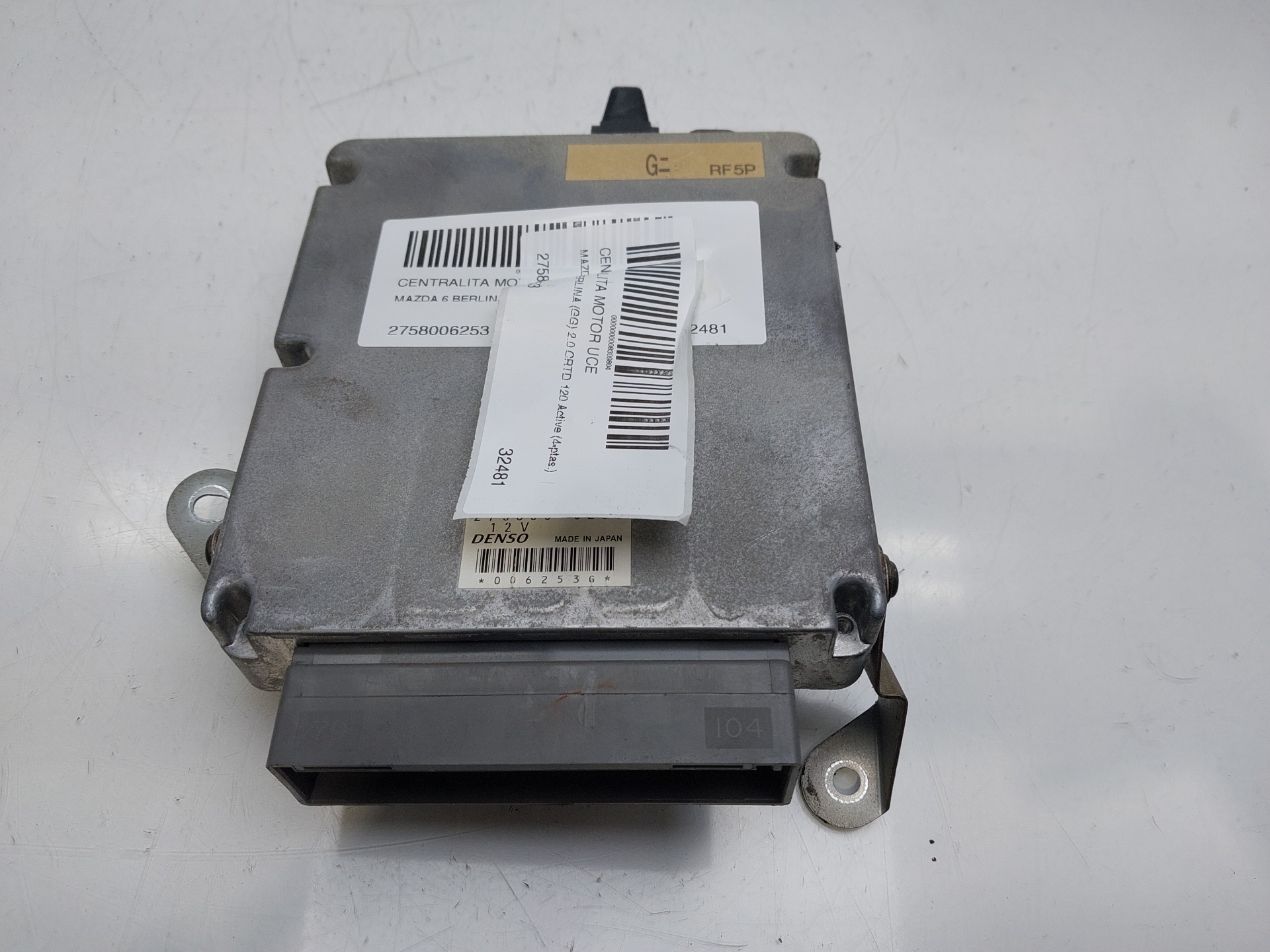 CHEVROLET 6 GG (2002-2007) Μονάδα ελέγχου κινητήρα ECU 2758006253 22560028